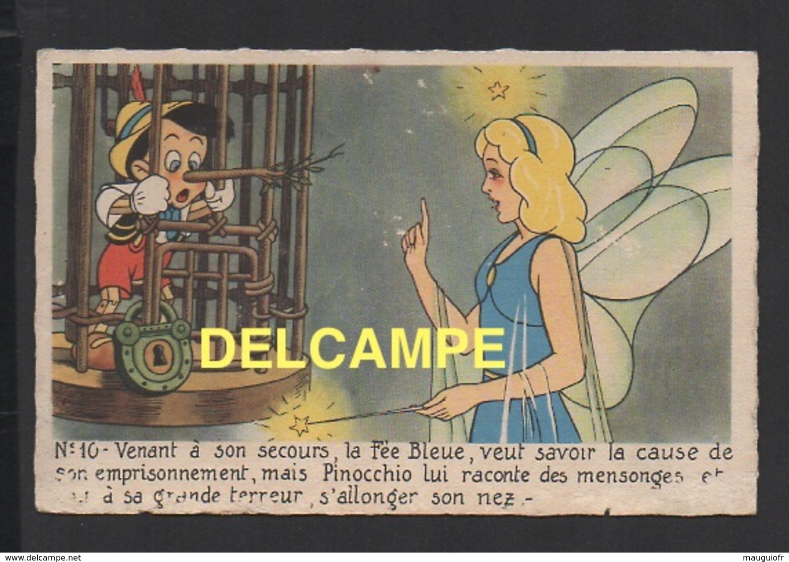 DD / DISNEY / PINOCCHIO / PINOCCHIO ET LA FÉE BLEUE - Altri & Non Classificati