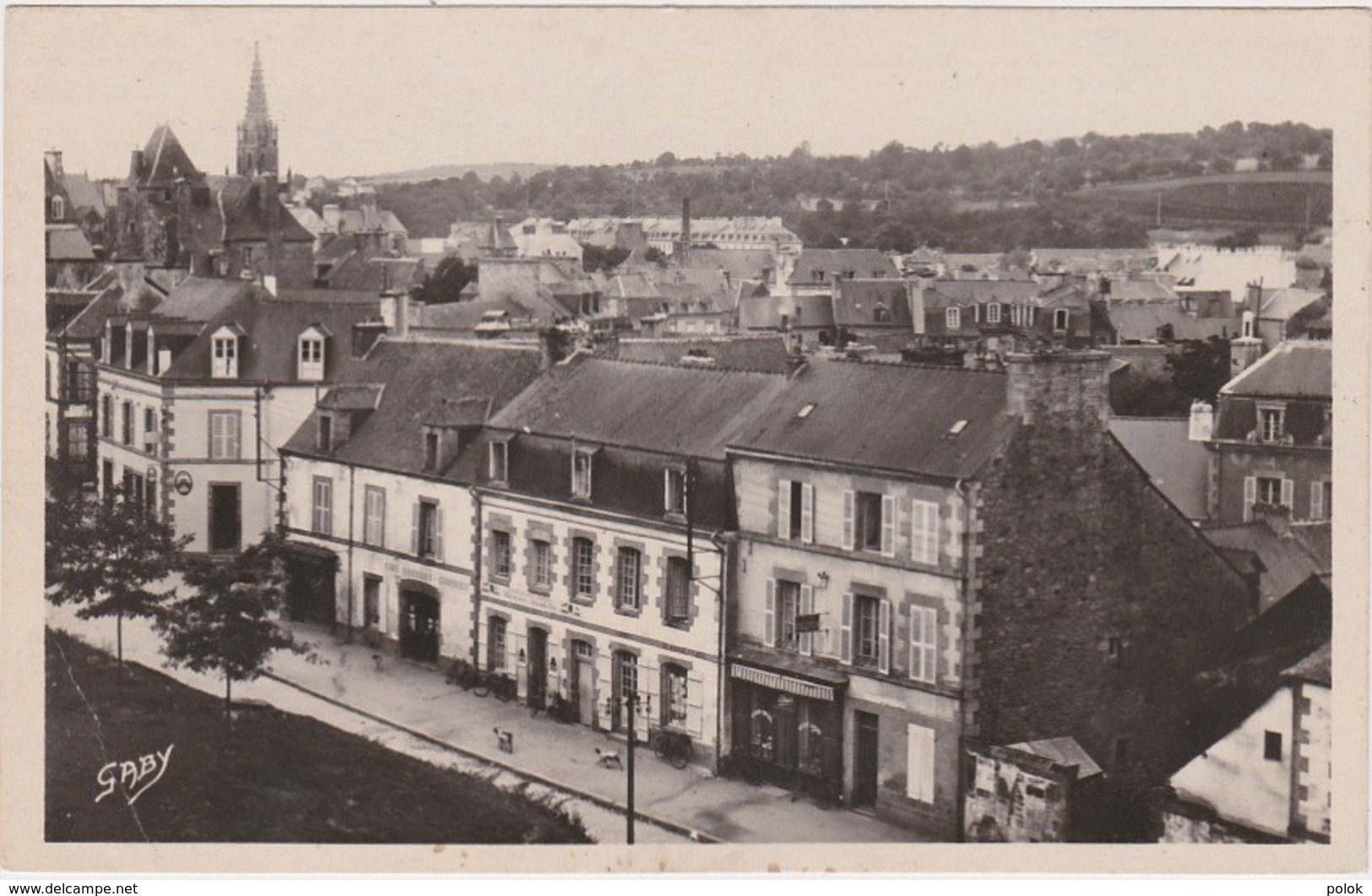 Cpsm Petit Format PONTIVY - Rue Du Maréchal Pétain - Pontivy