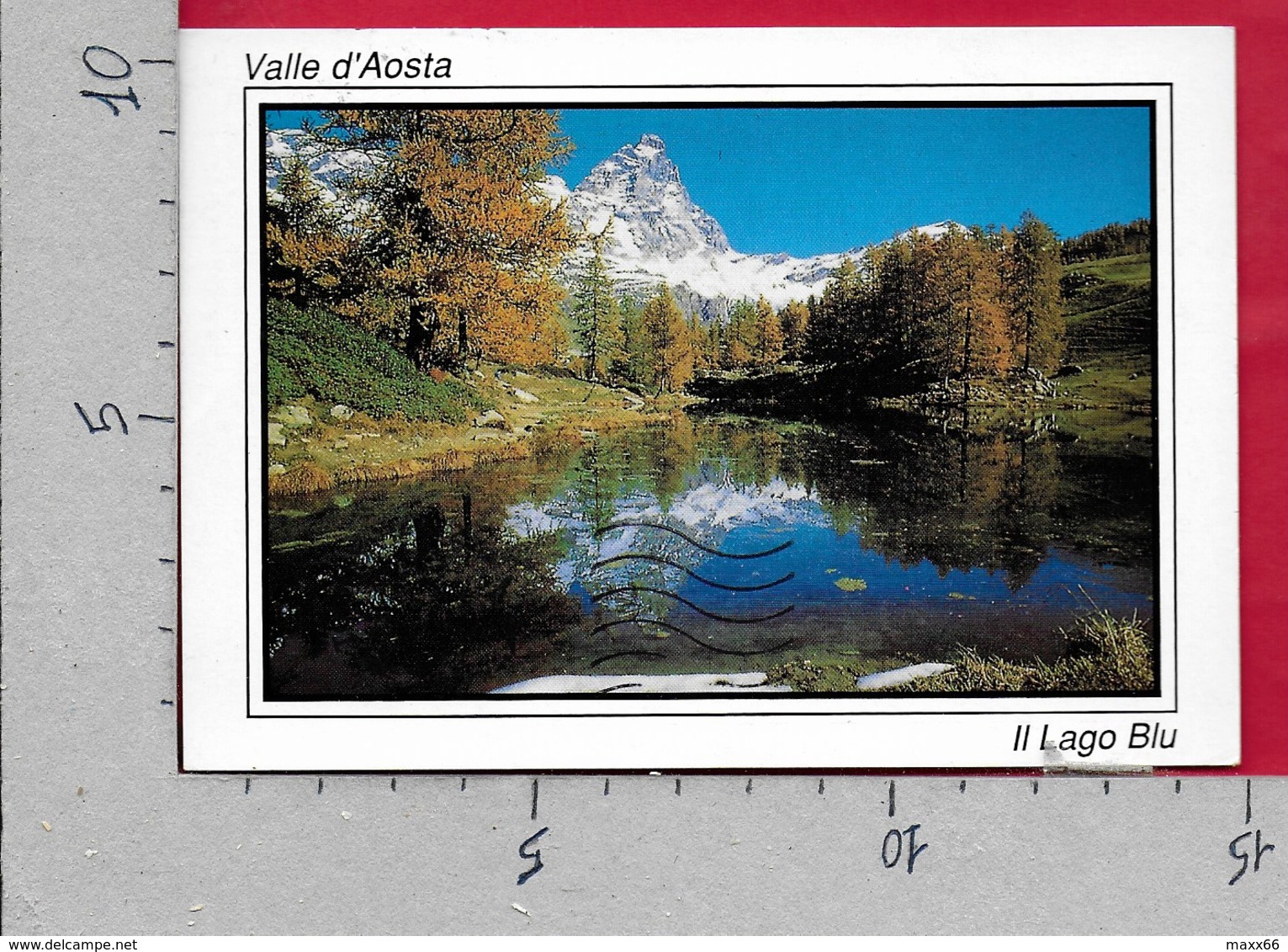 CARTOLINA VG ITALIA - BREUIL CERVINIA (AO) - Il Lago Bleu - 10 X 15 - ANN. 199? - Altri & Non Classificati