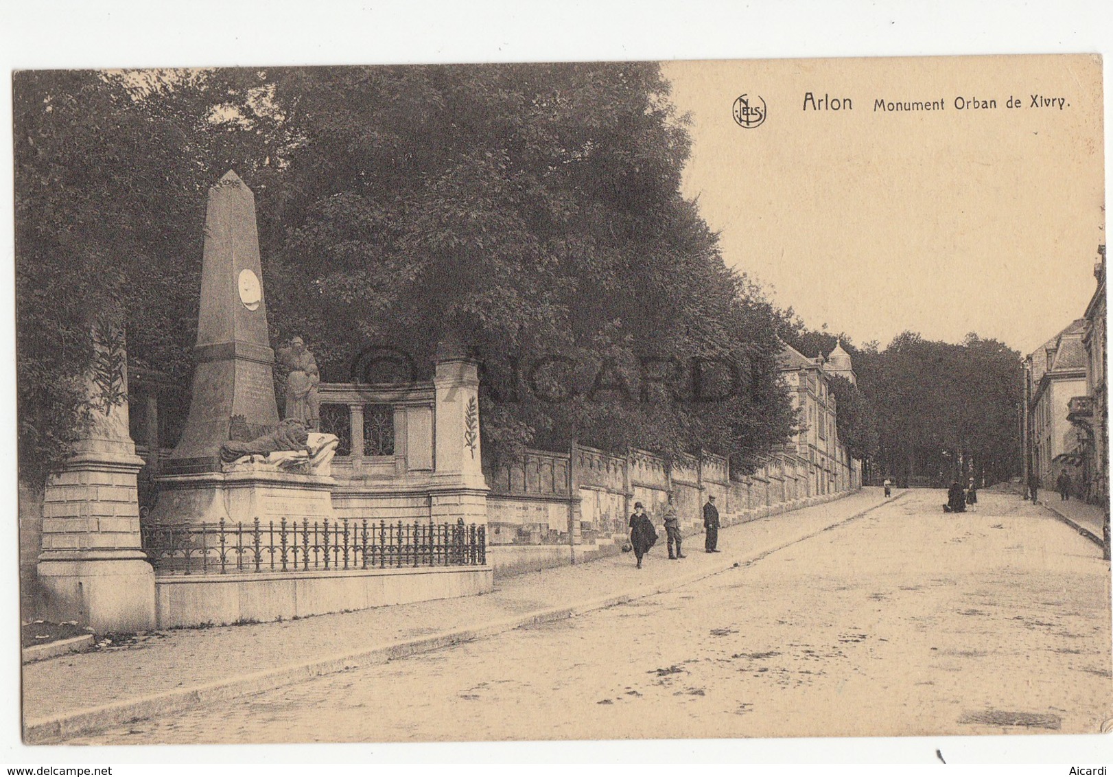 Carte Postale/Postkaart ARLON/AARLEN Monument Orban De Xivry 1925 (Wouters - Zoute Knokke-Heist) (A89) - Arlon