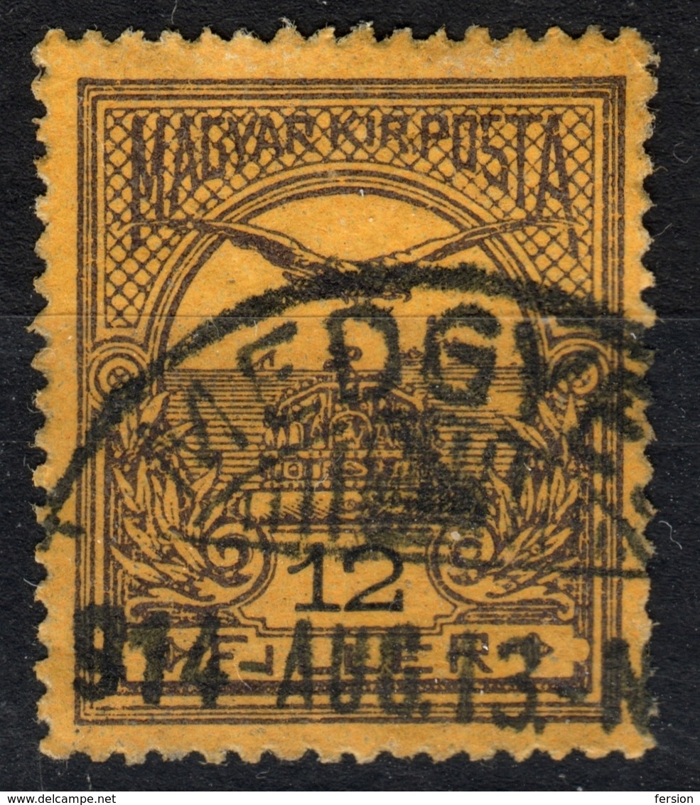 Medgyes Mediaș - TURUL 1914 ROMANIA Transylvania  - Hungary Erdély KuK K.u.K - 12 Fill. - Used - Siebenbürgen (Transsylvanien)