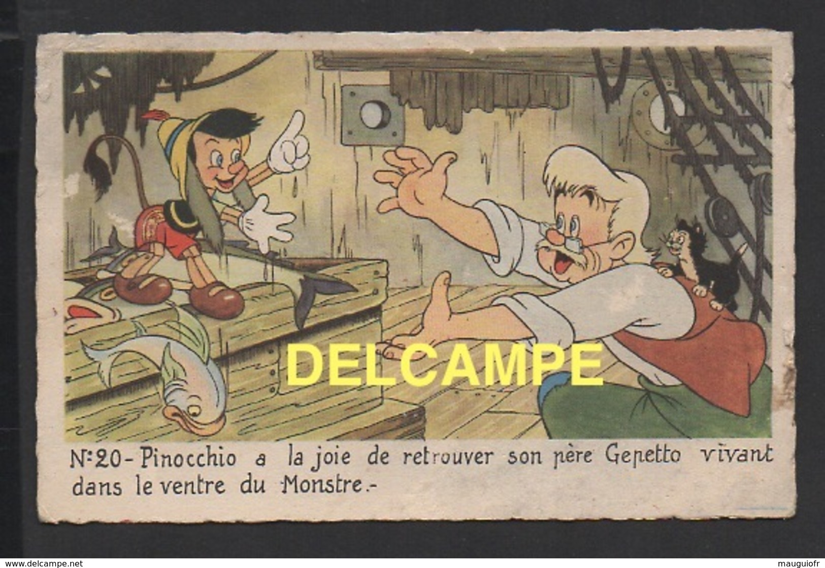 DD / DISNEY / PINOCCHIO / PINOCCHIO GEPETTO ET FIGARO - Altri & Non Classificati