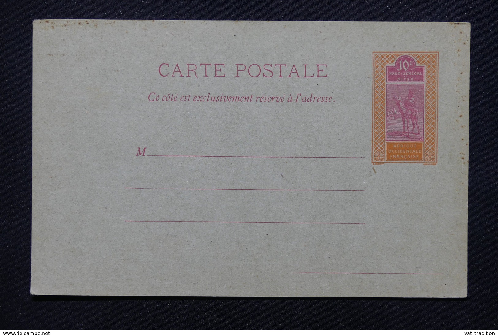 HAUT SÉNÉGAL ET NIGER - Entier Postal Non Circulé - L 21578 - Lettres & Documents