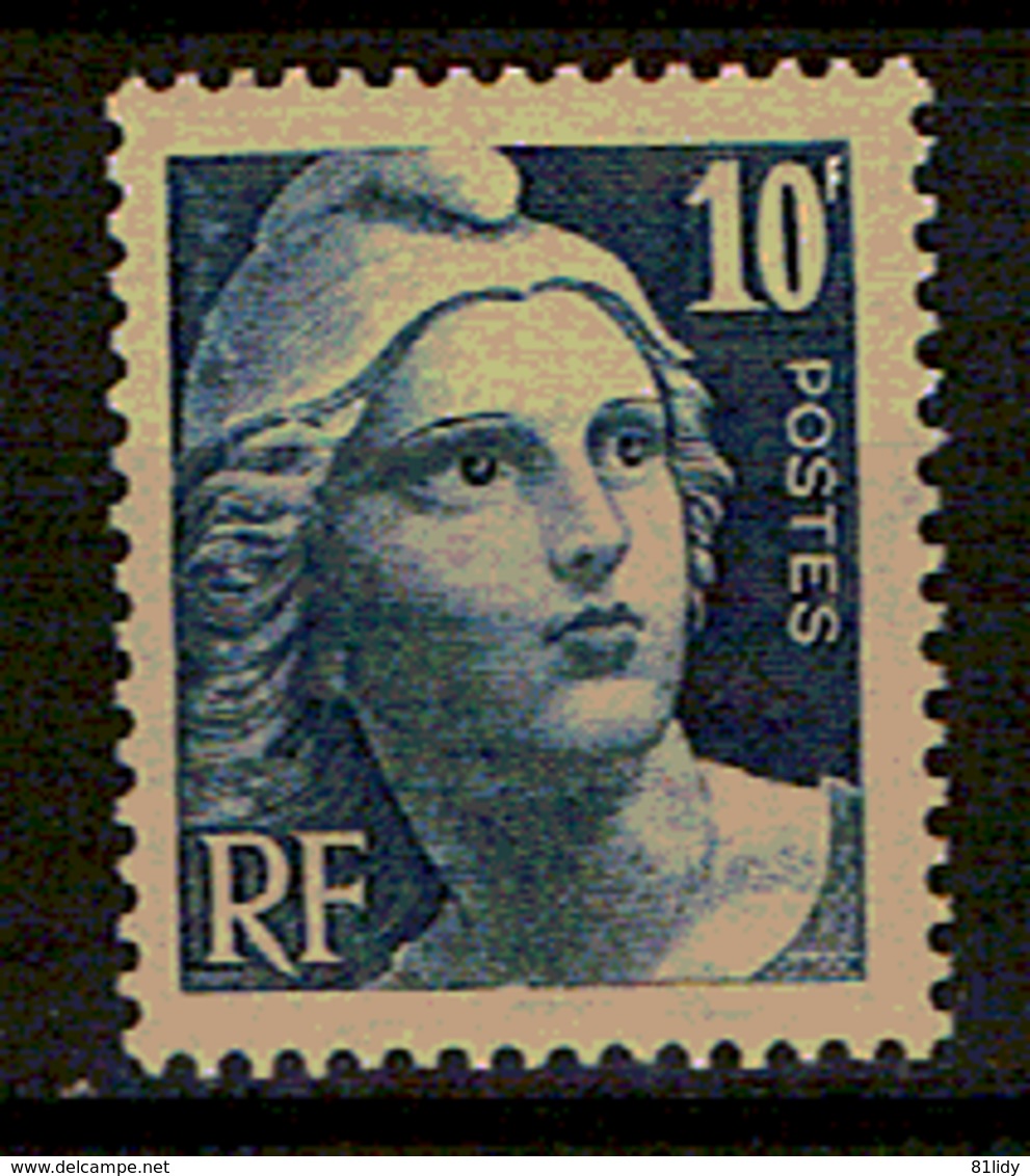 FRANCE N° 726** Type Marianne De Gandon - 1945-54 Marianne De Gandon