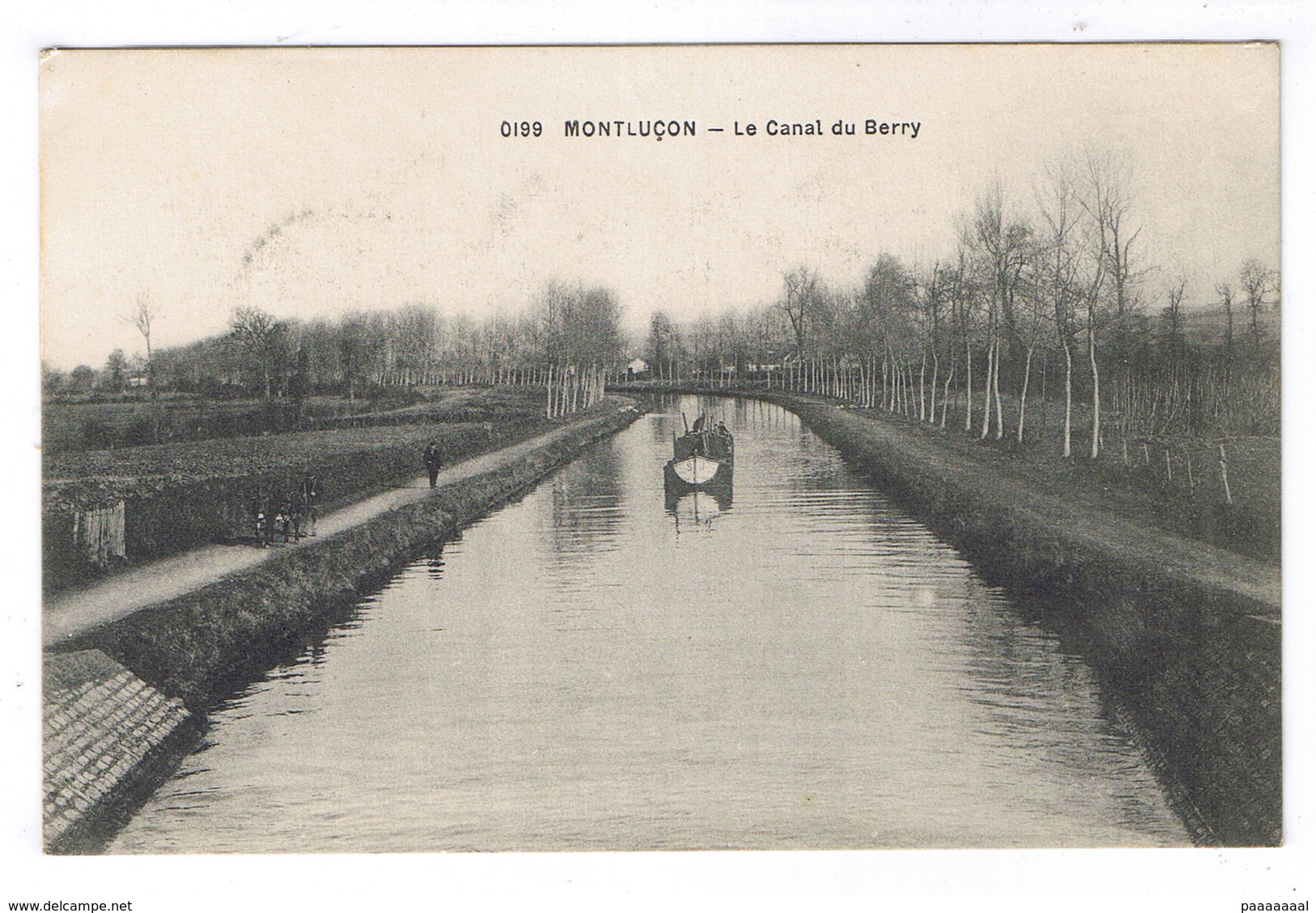 MONTLUCON  LE CANAL DU BERRY - Montlucon