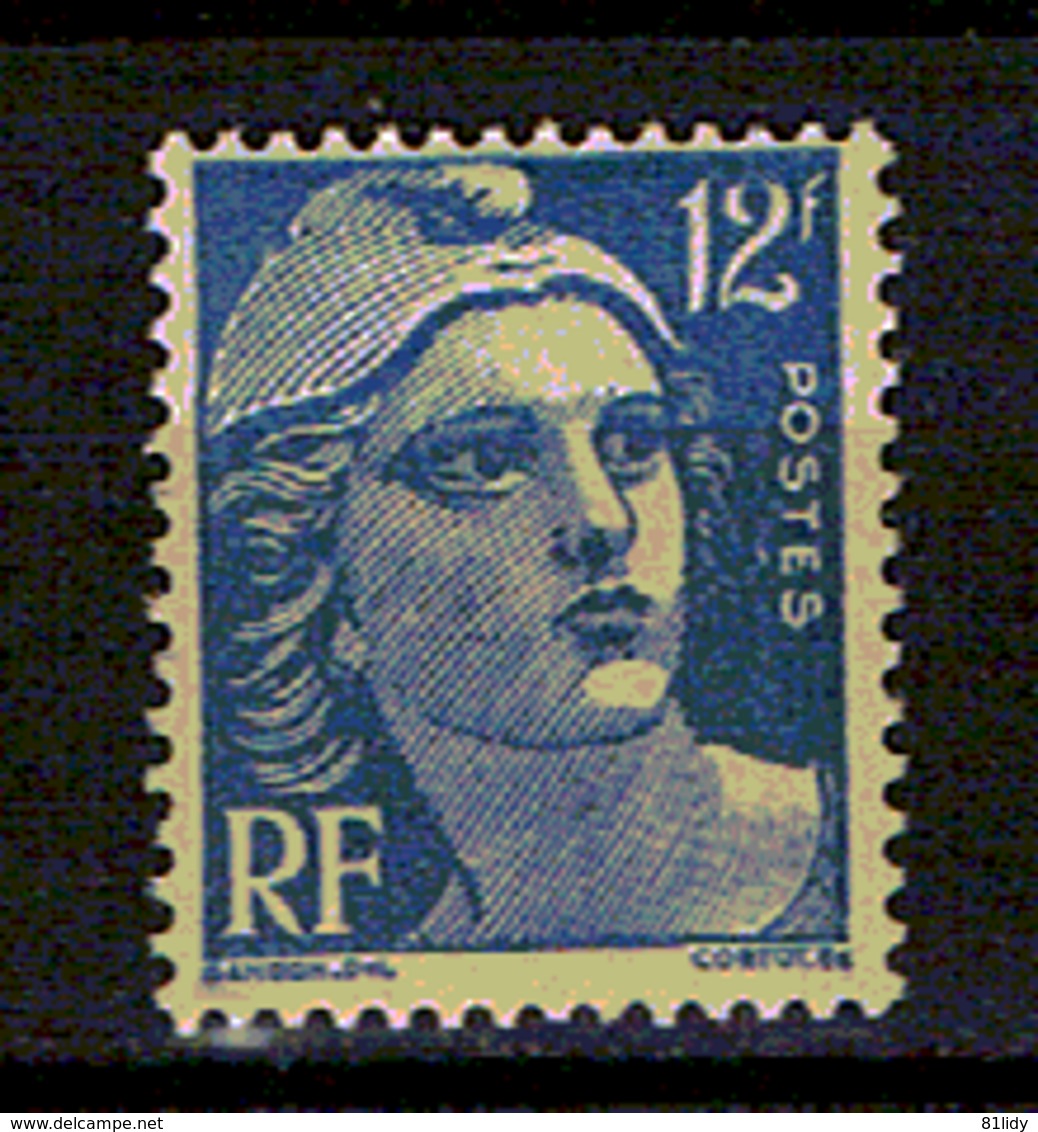 FRANCE N° 812** Type Marianne De Gandon - 1945-54 Marianne De Gandon