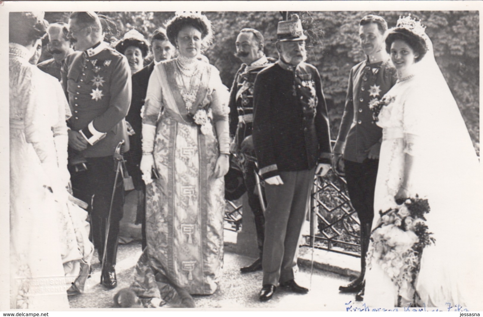 AK- Orig. Foto AK - Erzherzog Karl Und Prinzessin Zita - Historische Persönlichkeiten