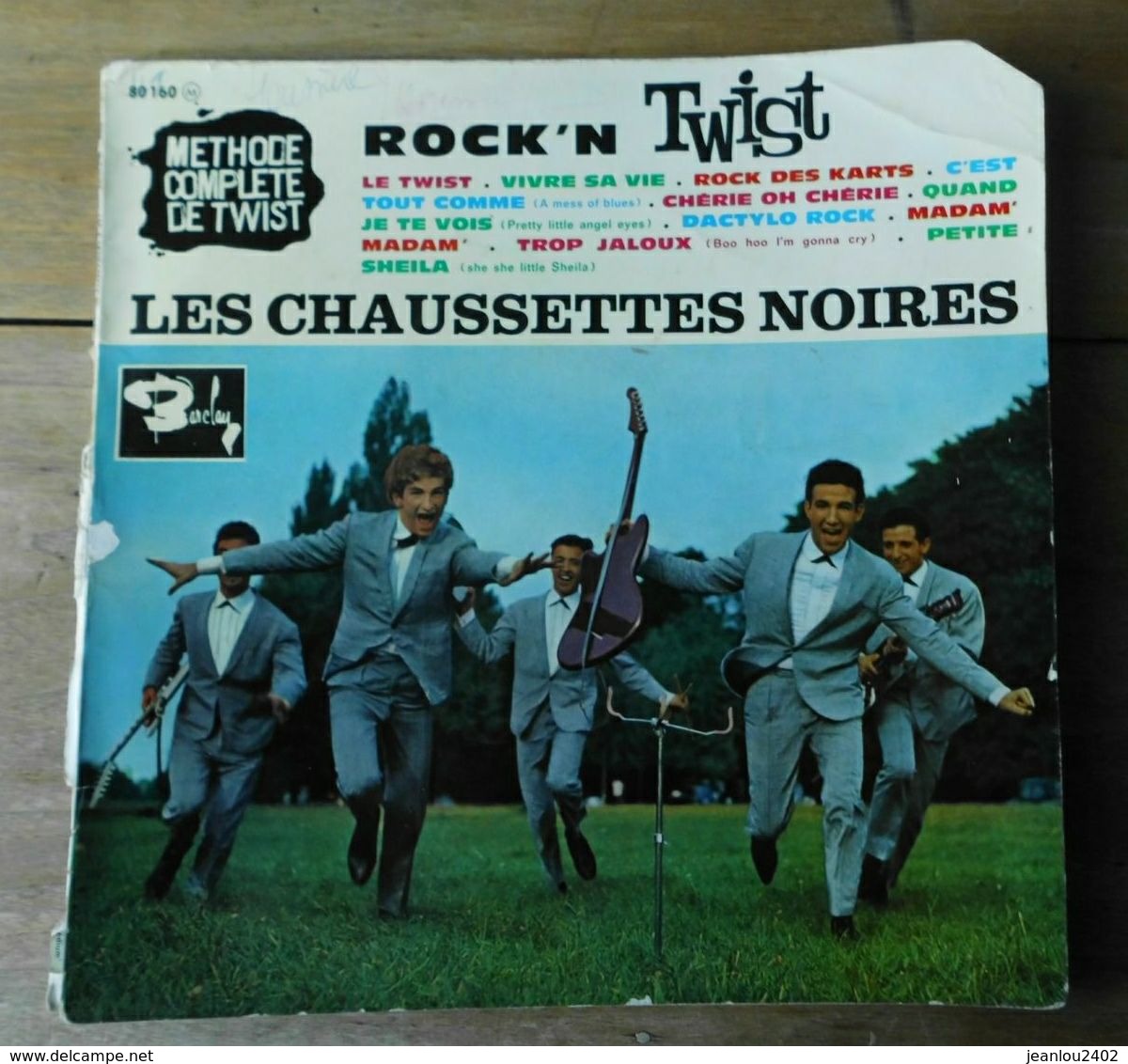 Vinyle "Les Chaussettes Noires"  "Rock'n Twist"  Vinyle 25 Cm - Speciale Formaten