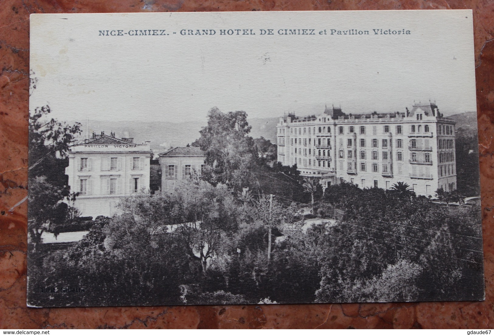 NICE (06) - GRAND HOTEL DE CIMIEZ ET PAVILLON VICTORIA - Cafés, Hôtels, Restaurants