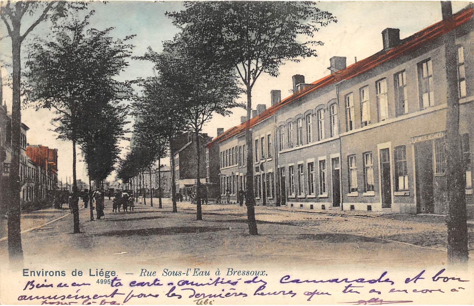 Bressoux - Rue Sous-l'Eau - 1906 - Liege
