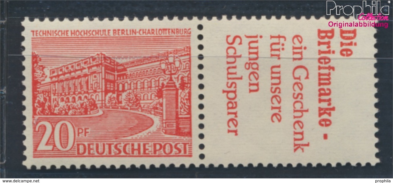 Berlin (West) W17 Geprüft Postfrisch 1952 Berliner Bauten (9272461 - Zusammendrucke