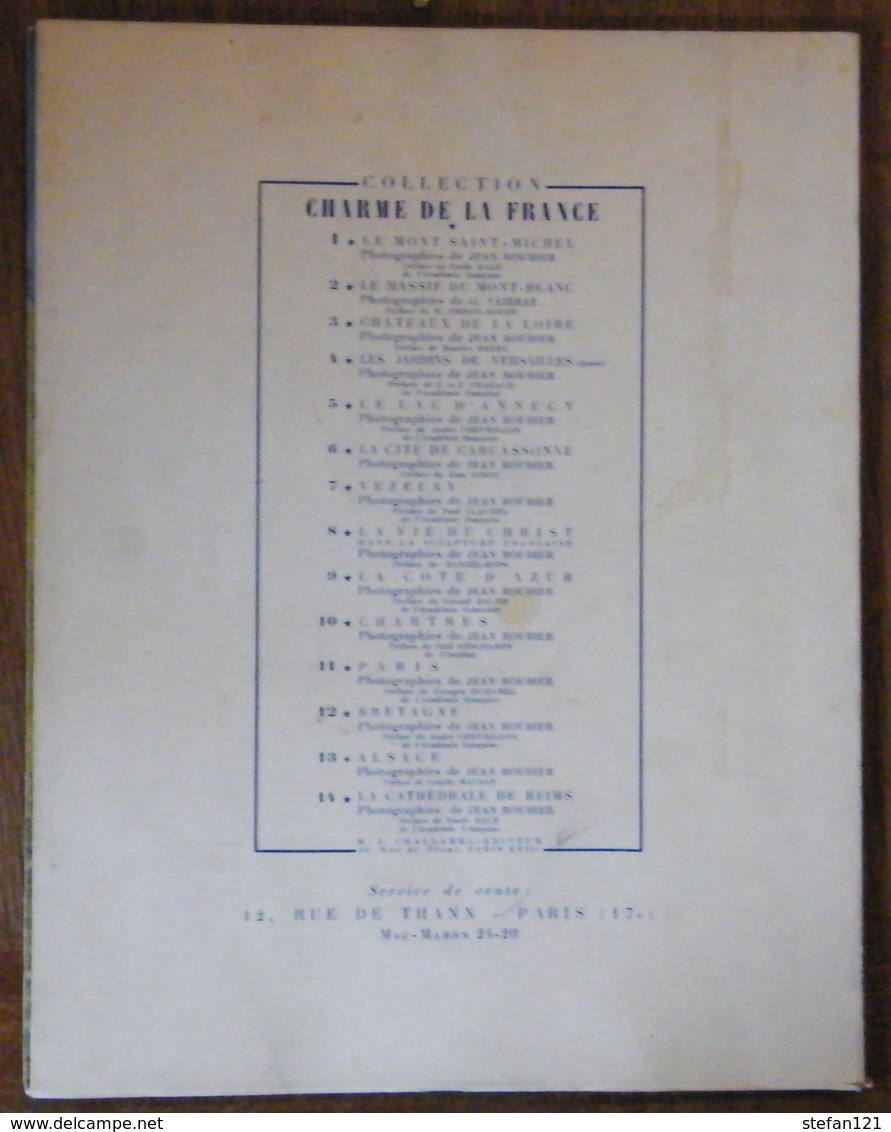 Chateaux De La Loire - Photographies De Jean Roubier - 1953 - 78 Pages 29,2 X 22,8 Cm - Pays De Loire