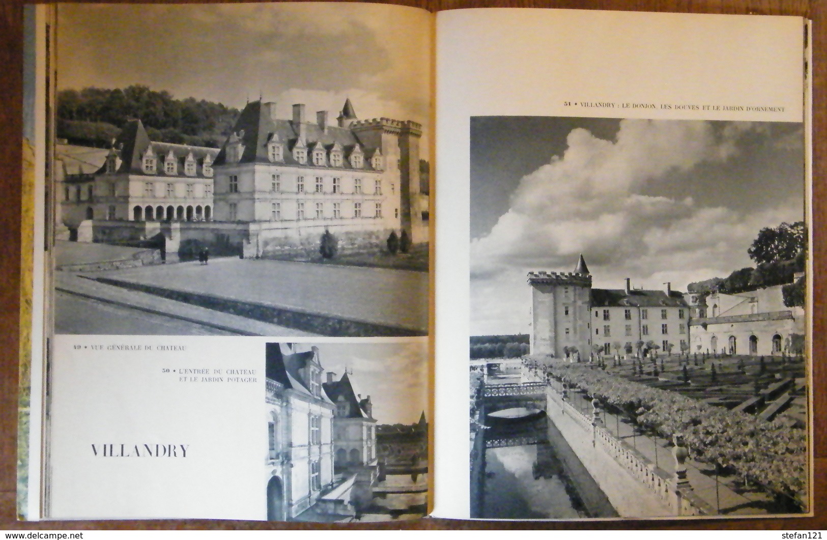 Chateaux De La Loire - Photographies De Jean Roubier - 1953 - 78 Pages 29,2 X 22,8 Cm - Pays De Loire