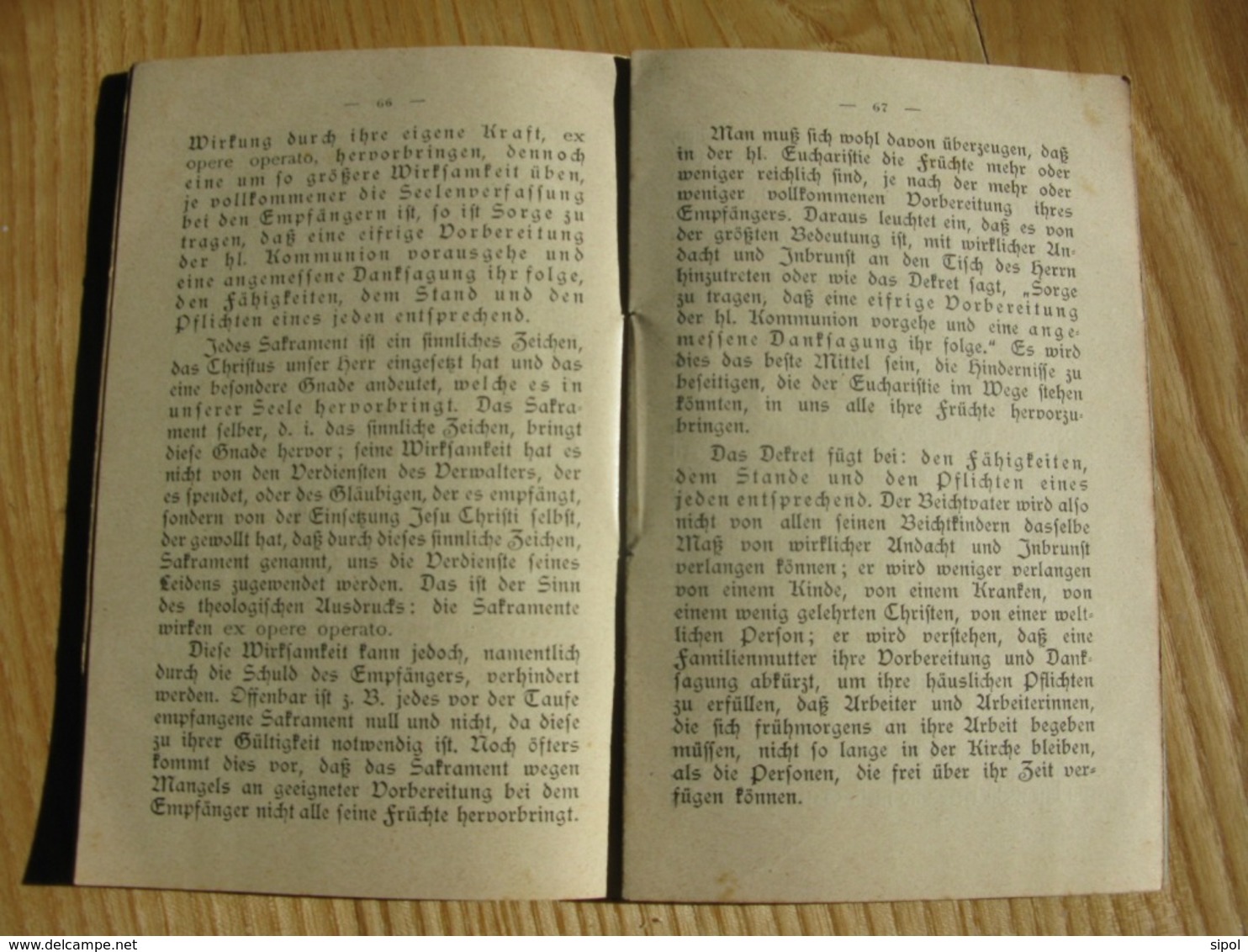 Das Dekret über Die Tägliche Kommunion Von Mathieu Rixheim Buchdruckerei 1908 - Christianism