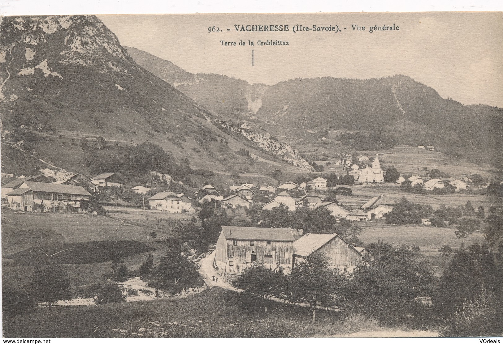 CPA - France - (74) Haute Savoie - Vacheresse - Vue Générale - Vacheresse