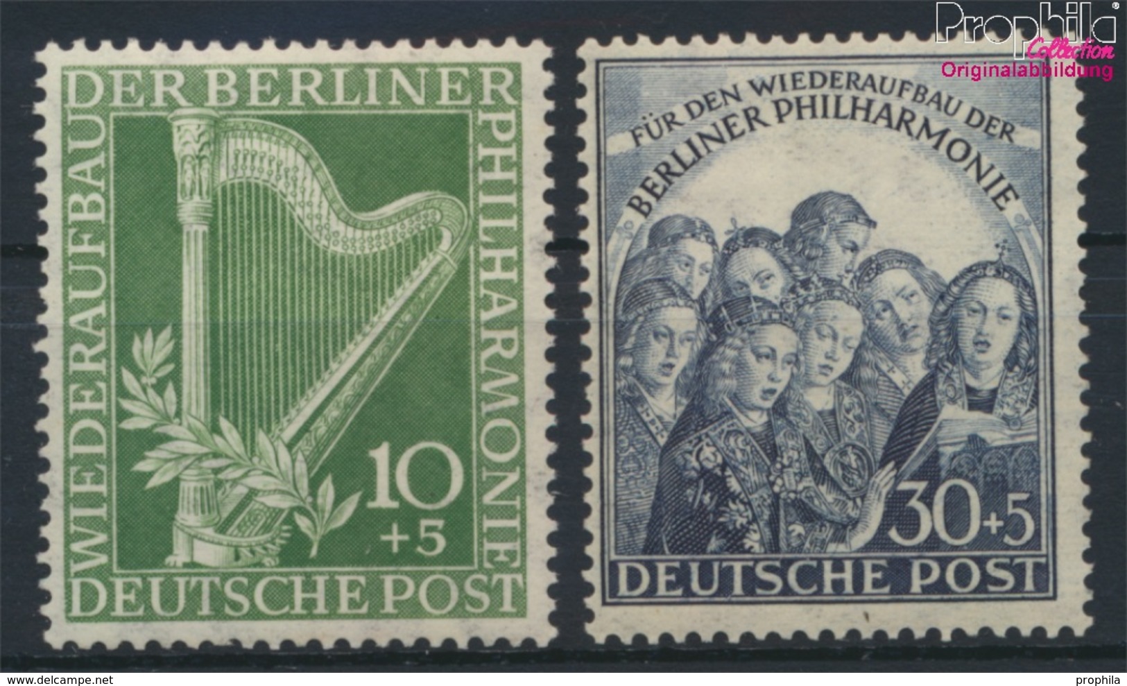Berlin (West) 72-73 (kompl.Ausg.) Postfrisch 1950 Philharmonie (9272448 - Ungebraucht