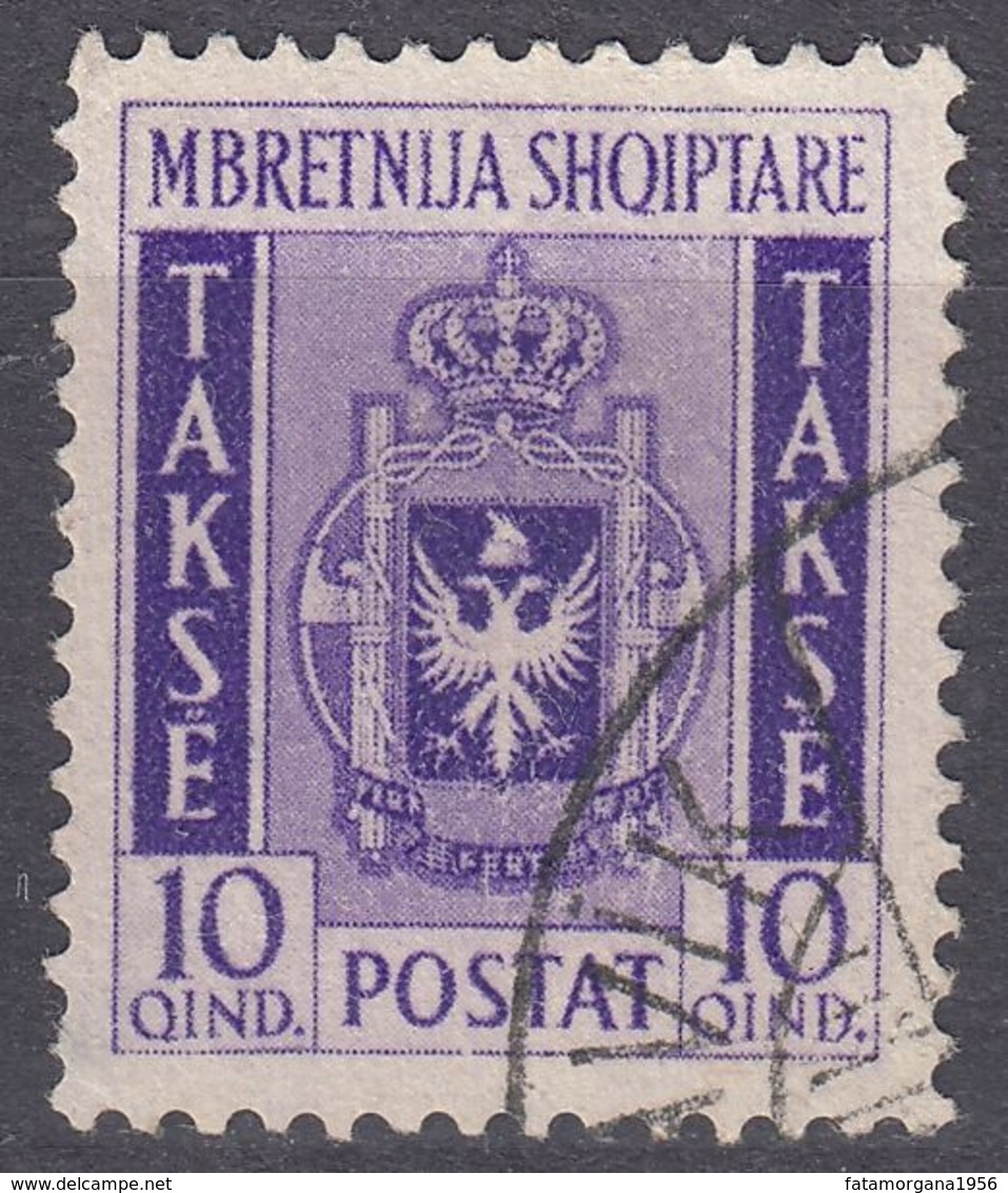 ALBANIA - 1940 -  Segnatasse Usato: Yvert 36. - Albania