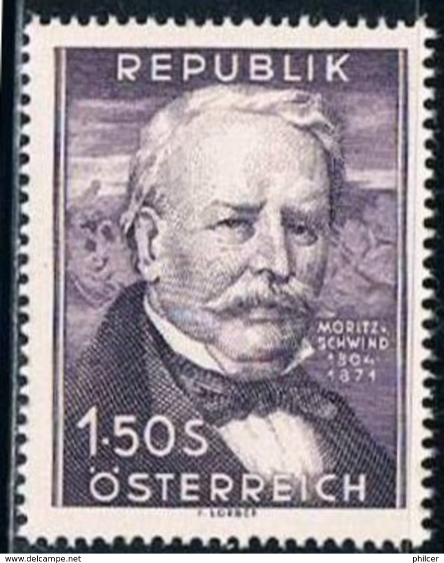 Republik Osterreich, 1954, # 829, MH - Nuovi