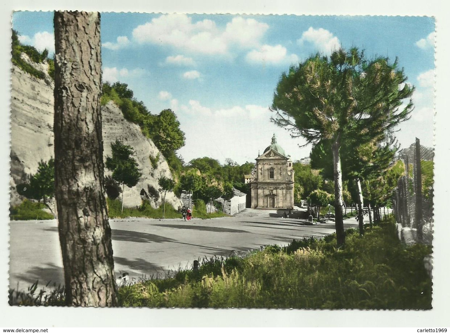 VALLERANO - TEMPIO DELLA MADONNA DEL RUSCELLO   VIAGGIATA FG - Viterbo