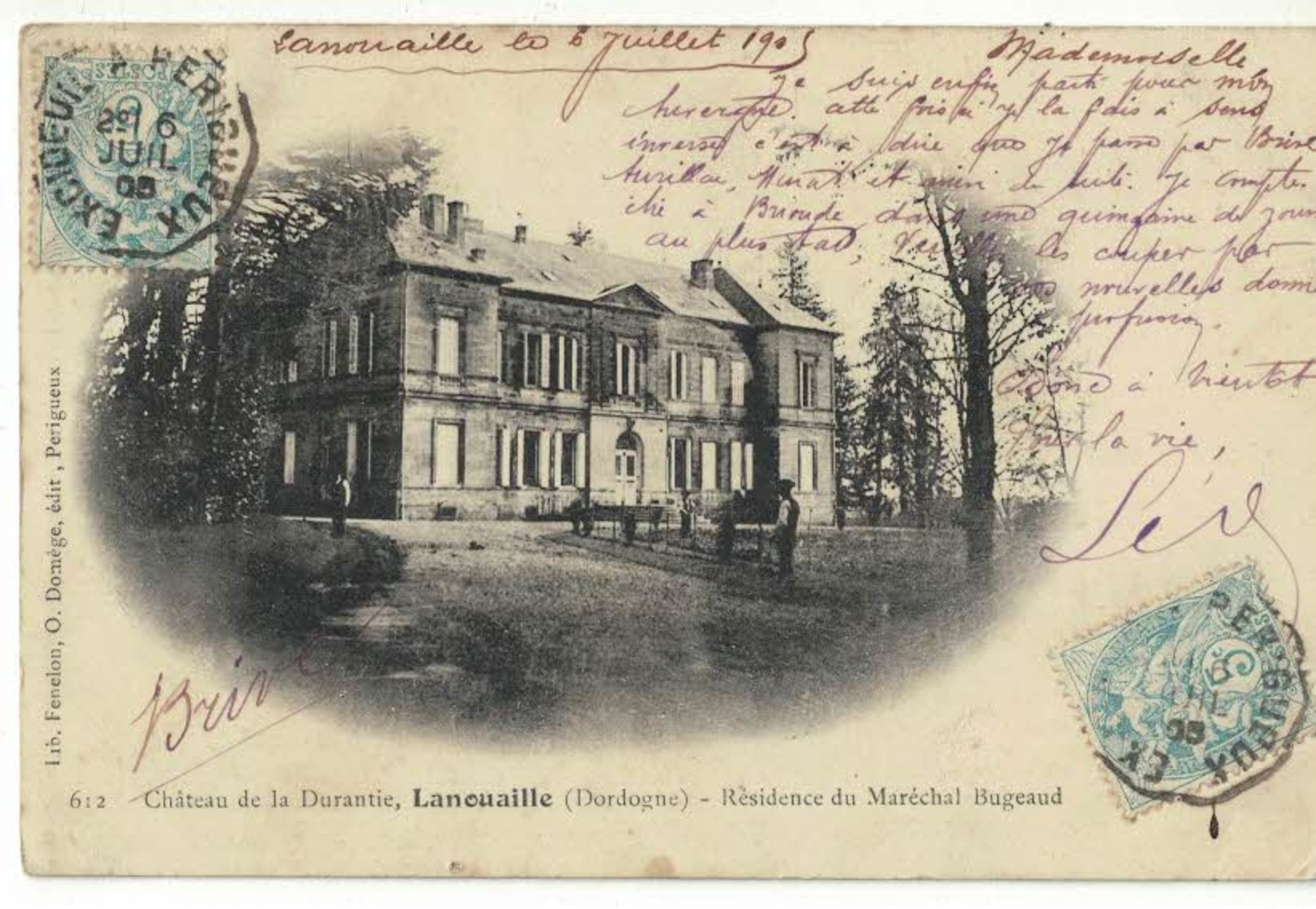 LANOUAILLE   - Château De La Durantie - Autres & Non Classés