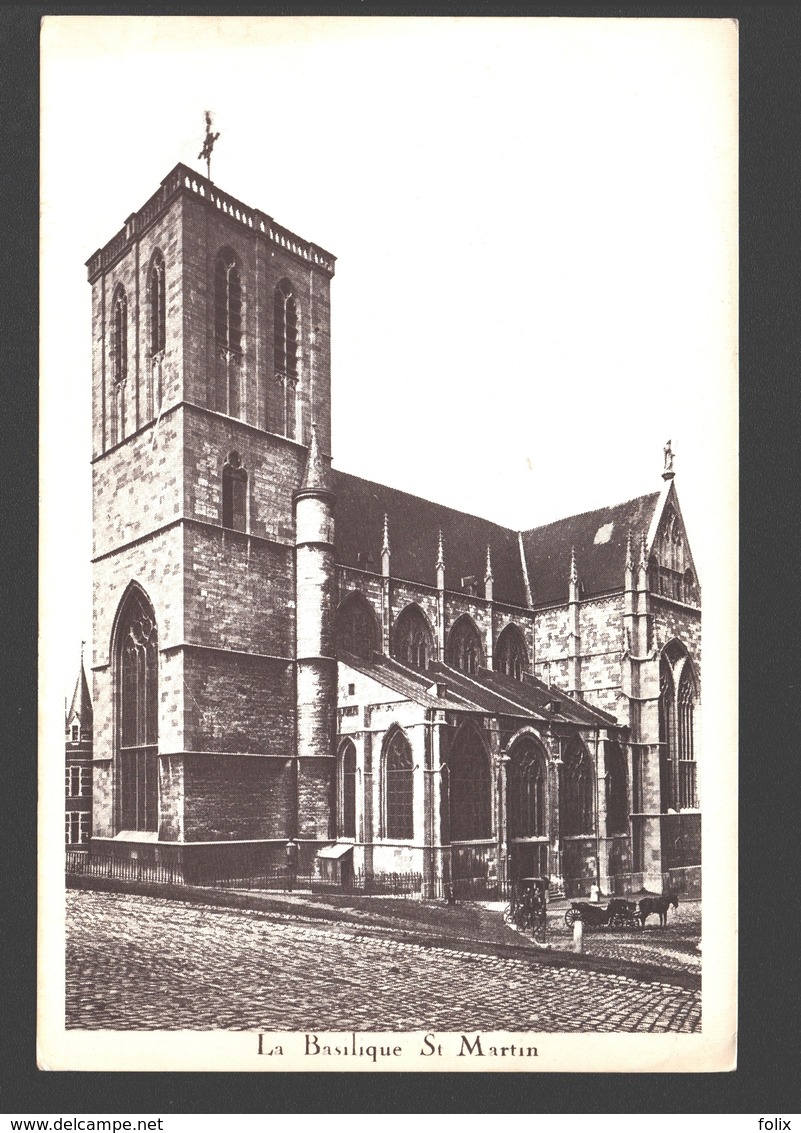 Liège - La Basilique St Martin - Carte Photo 15 X 10 Cm - Liege