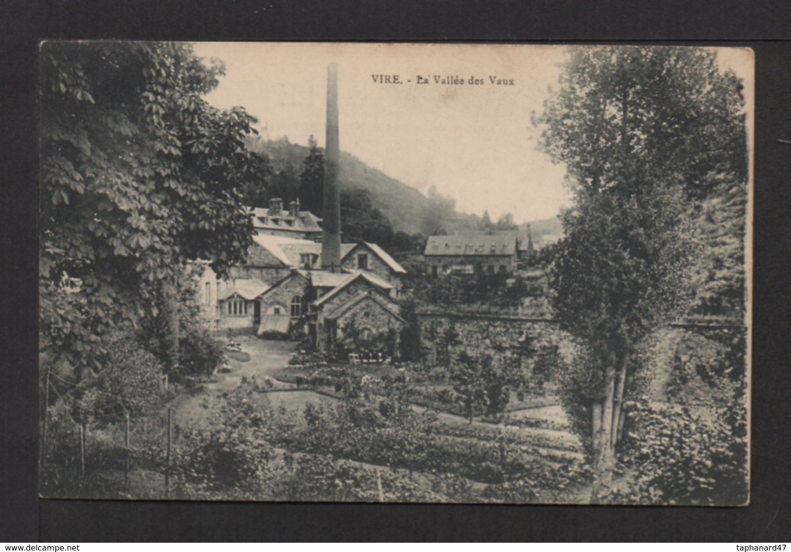 CPA. Dépt.14. VIRE . La Vallée Des Vaux .Usine . - Vire