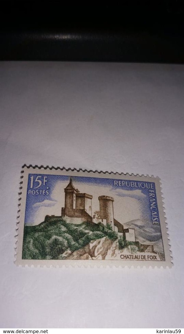 Timbre France 1958 YT N°1175 Chateaux De Foix  Neuf - Ungebraucht