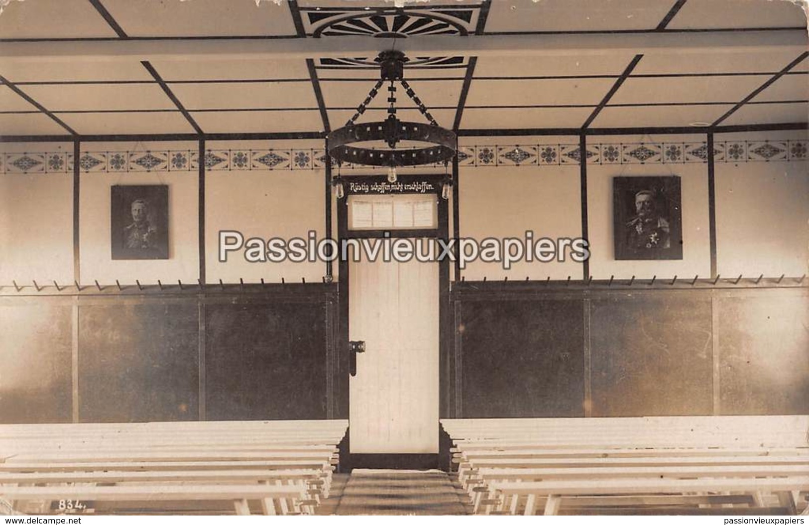 3 CARTES PHOTO (RPPC) JERSEY   PRISONNIERS ALLEMANDS WWI   CAMP TRAVAUX THEATRE - Other & Unclassified