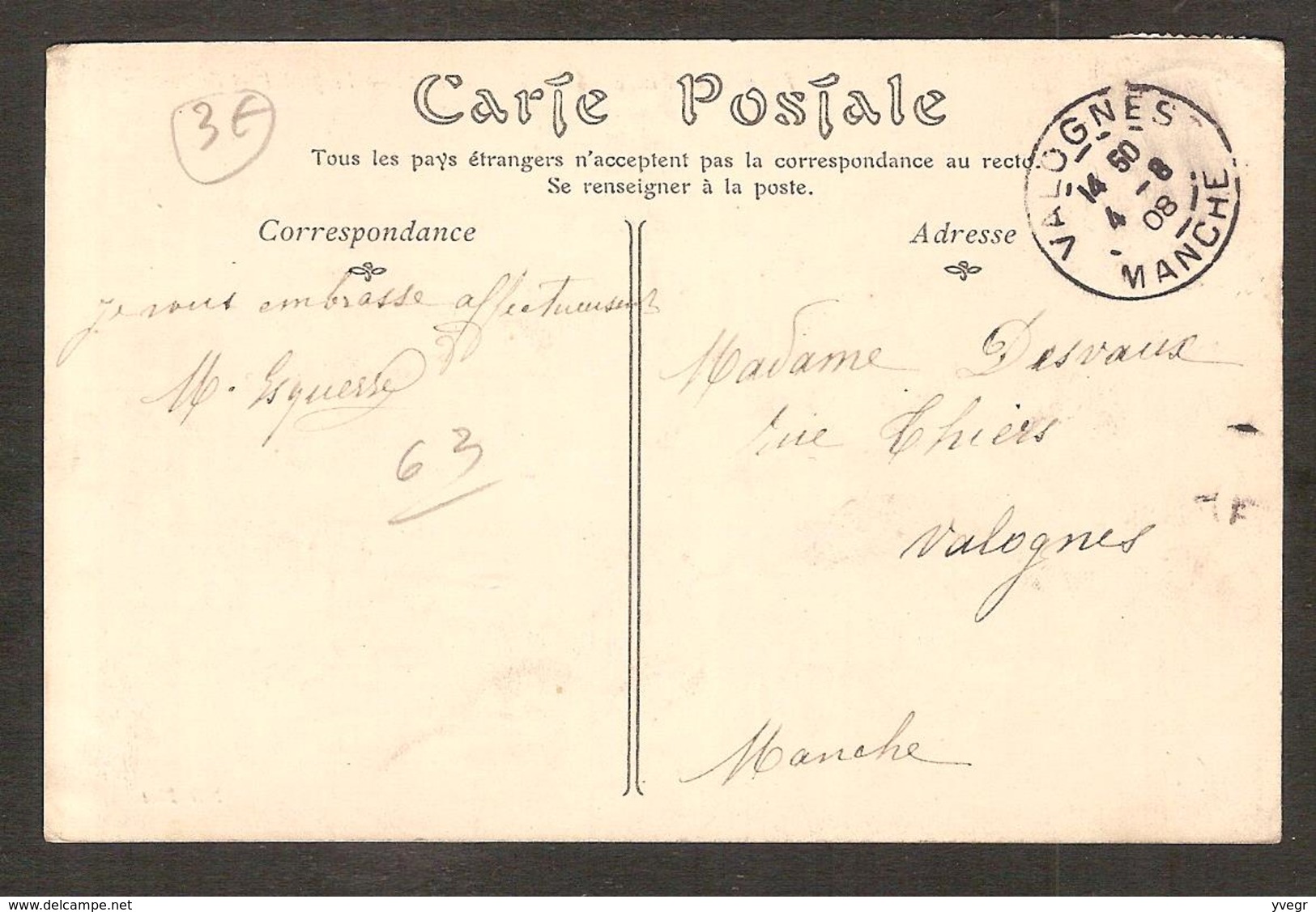 (29 Finistère) -Environs De Plougasnou - Le Petit Port De Tévénez ( Postée En 1908 ) - Autres & Non Classés