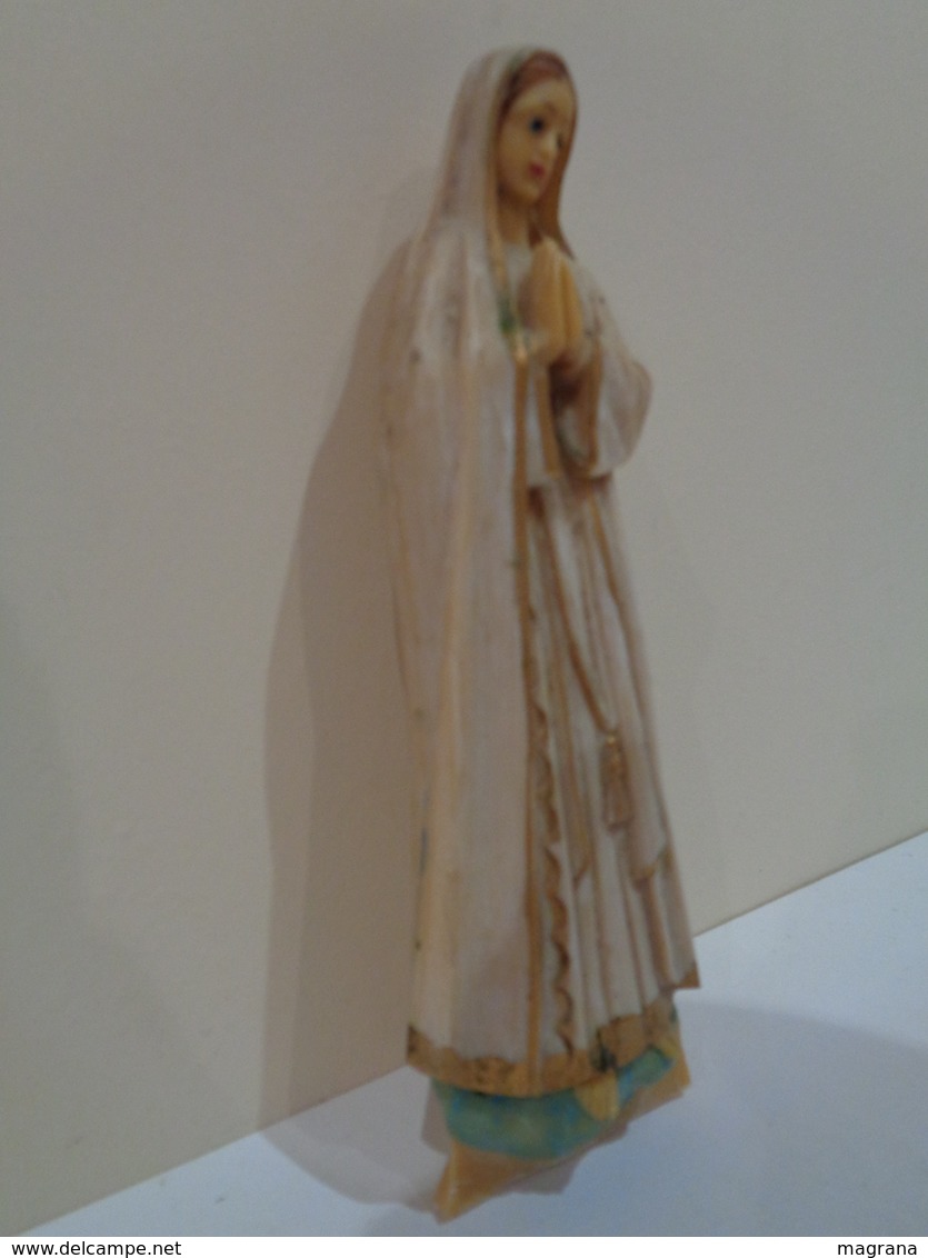 Figura De La Vírgen Maria Rezando. 18 Centímetros De Alto. - Religión & Esoterismo