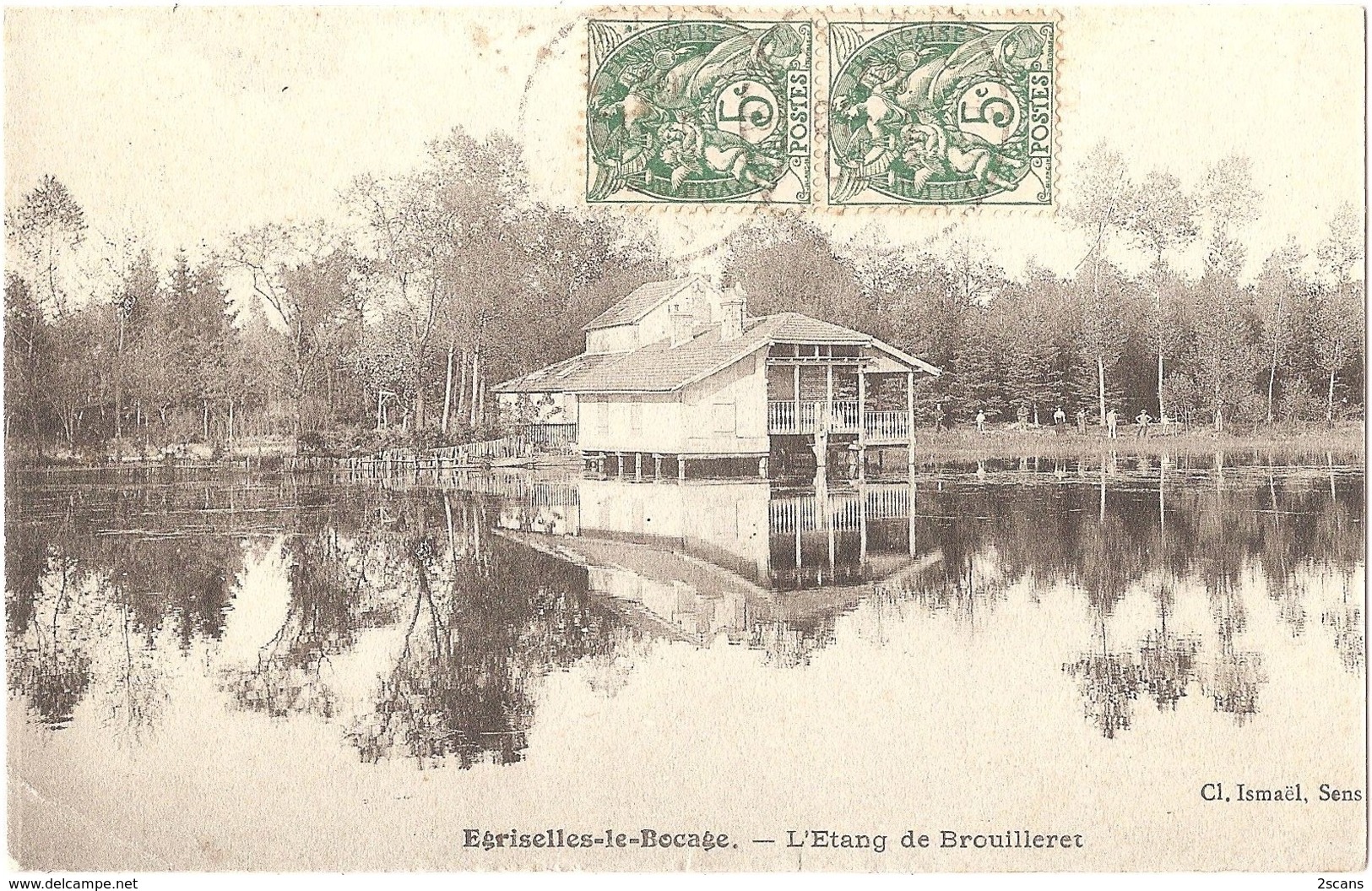 Dépt 89 - ÉGRISELLES-LE-BOCAGE - L'Étang De Brouilleret - Cl. Ismaël - Egriselles Le Bocage