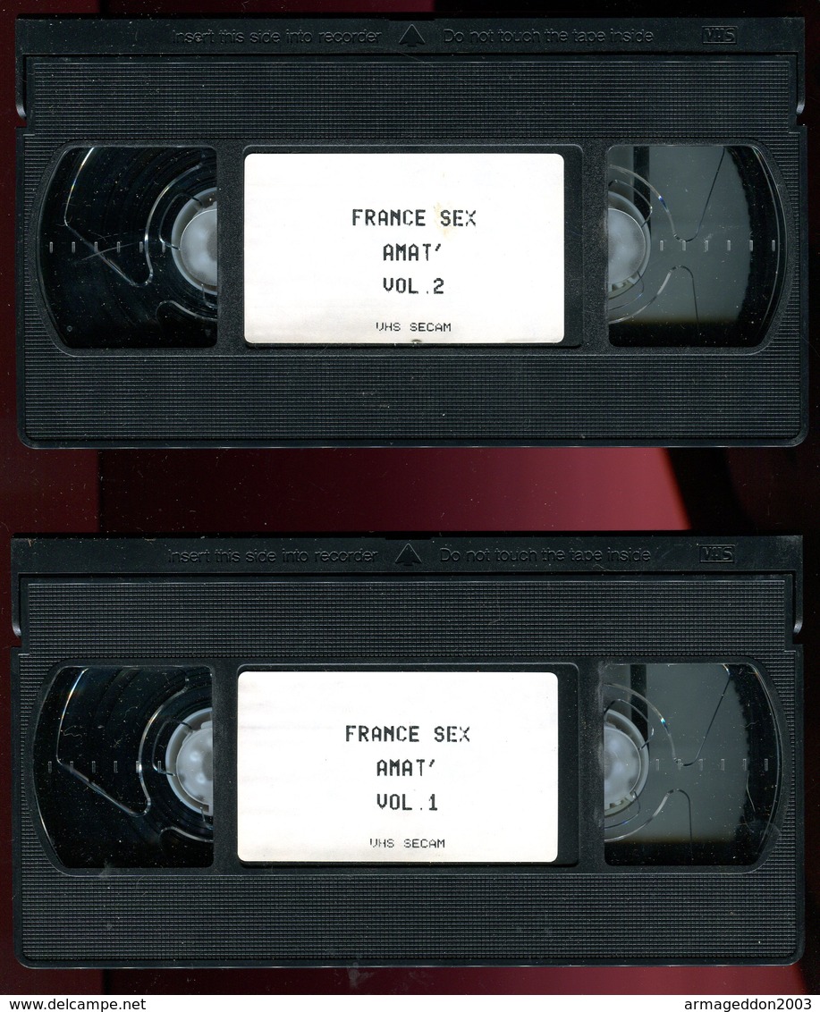 VHS PACK DE 6 FILMS HARD AMATEUR FRANCE  AMAT / 360 MINUTES - Autres & Non Classés