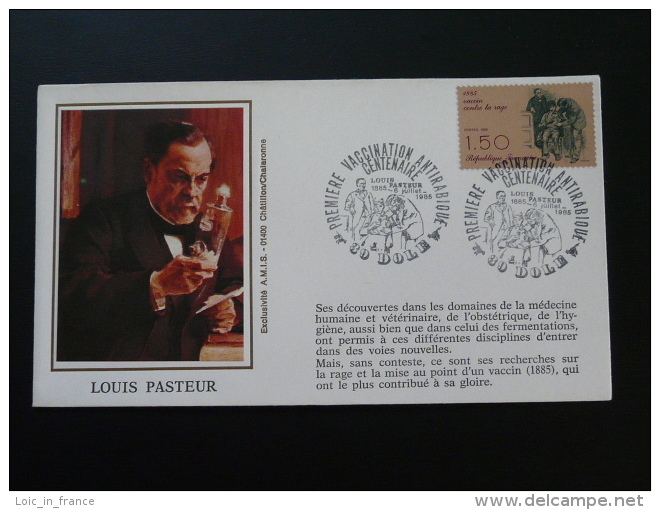 Biology Louis Pasteur Vaccination FDC 58193 - Louis Pasteur
