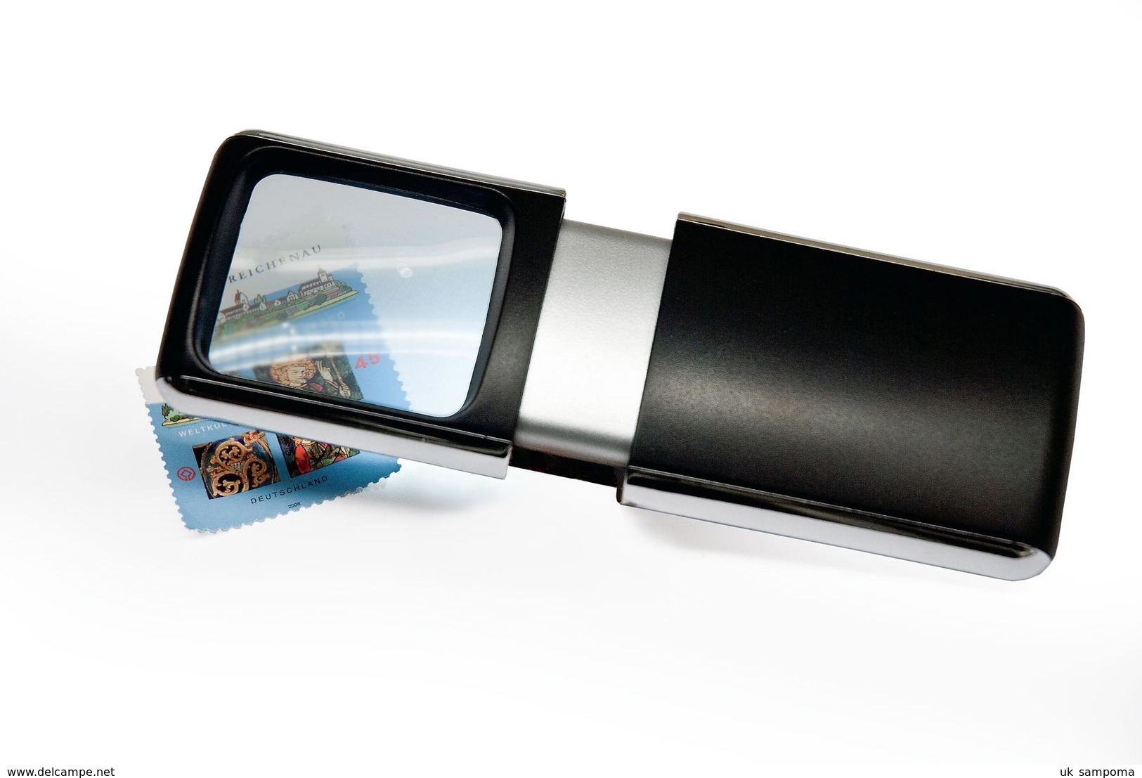 PRINZ 7061 Delux Super Bright LED Magnifier, Black With Chrome Rim, 3x Magnification, With Batteries - Pinces, Loupes Et Microscopes