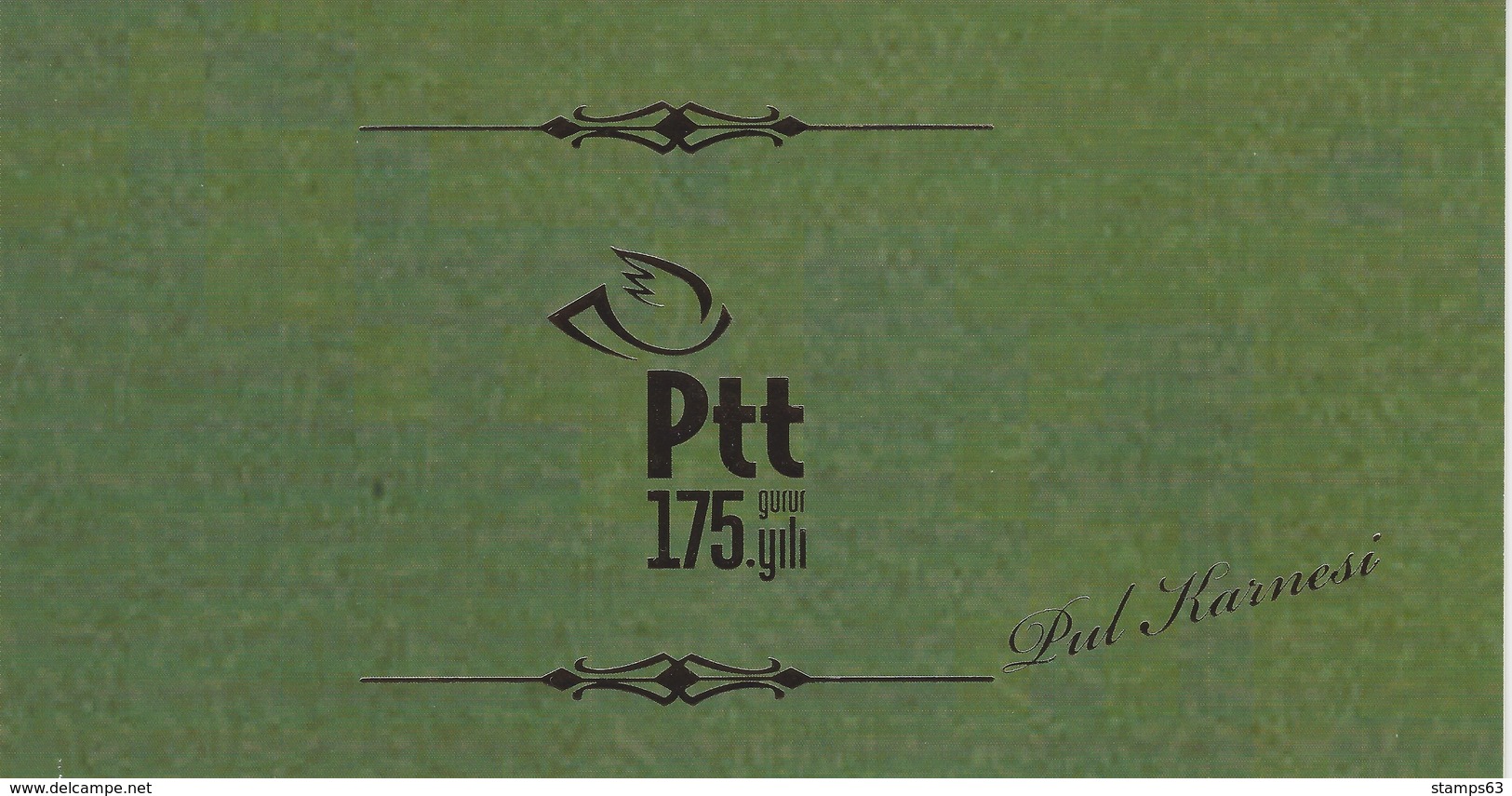 TURKEY, 2015, Booklet 17,  Prestige Booklet PTT 175 Y - Booklets