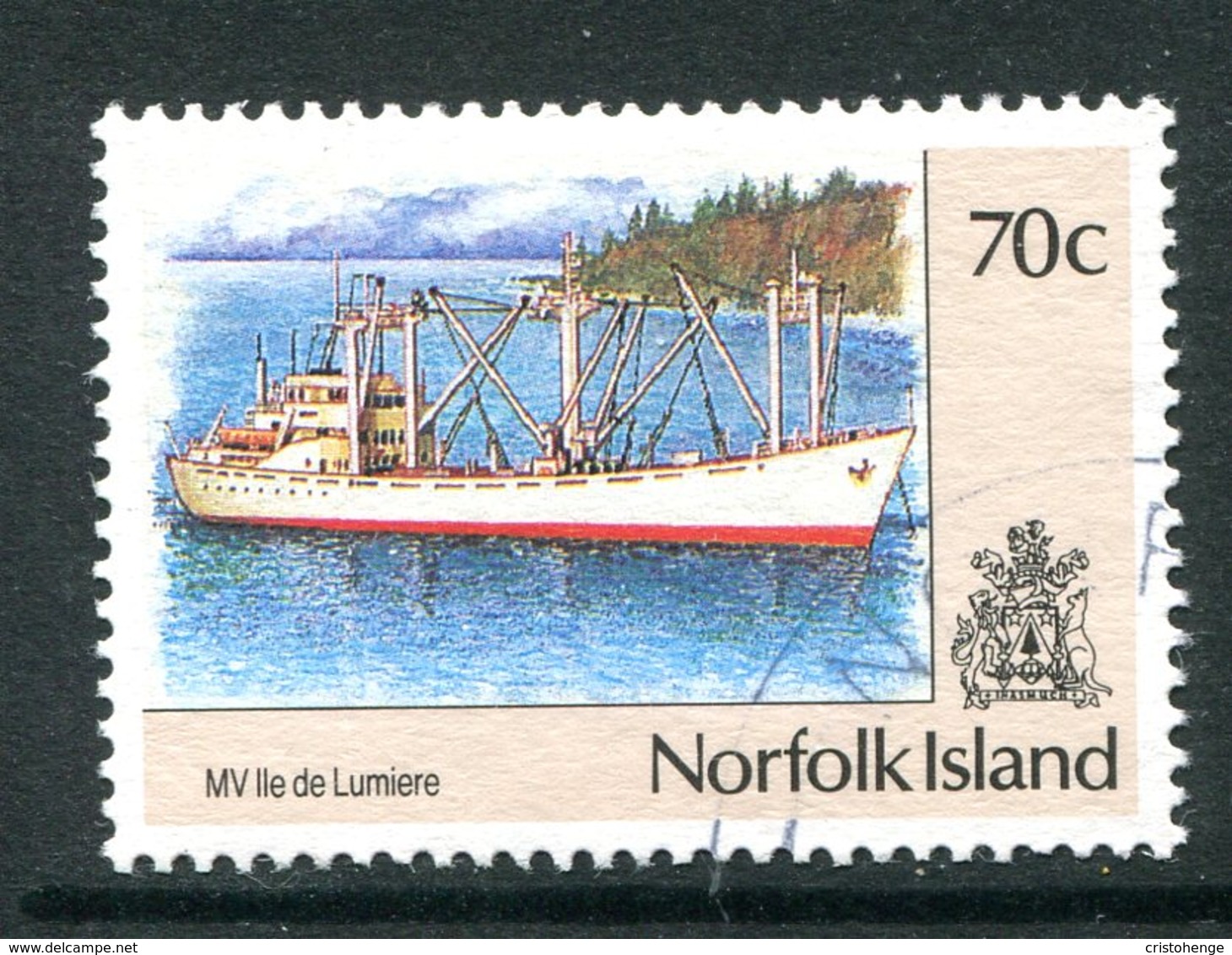 Norfolk Island 1990-91 Ships - 70c Value Used (SG 488) - Norfolk Island