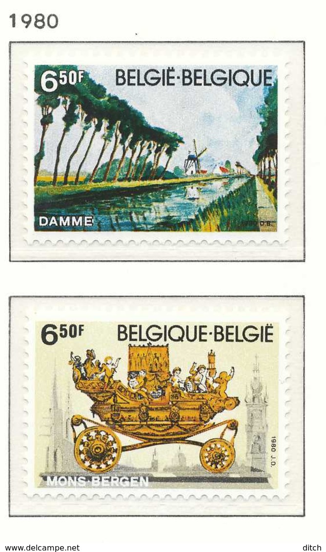 D - [151944]N° 1976/77, Tourisme, Mons Et Damme, SNC - Neufs