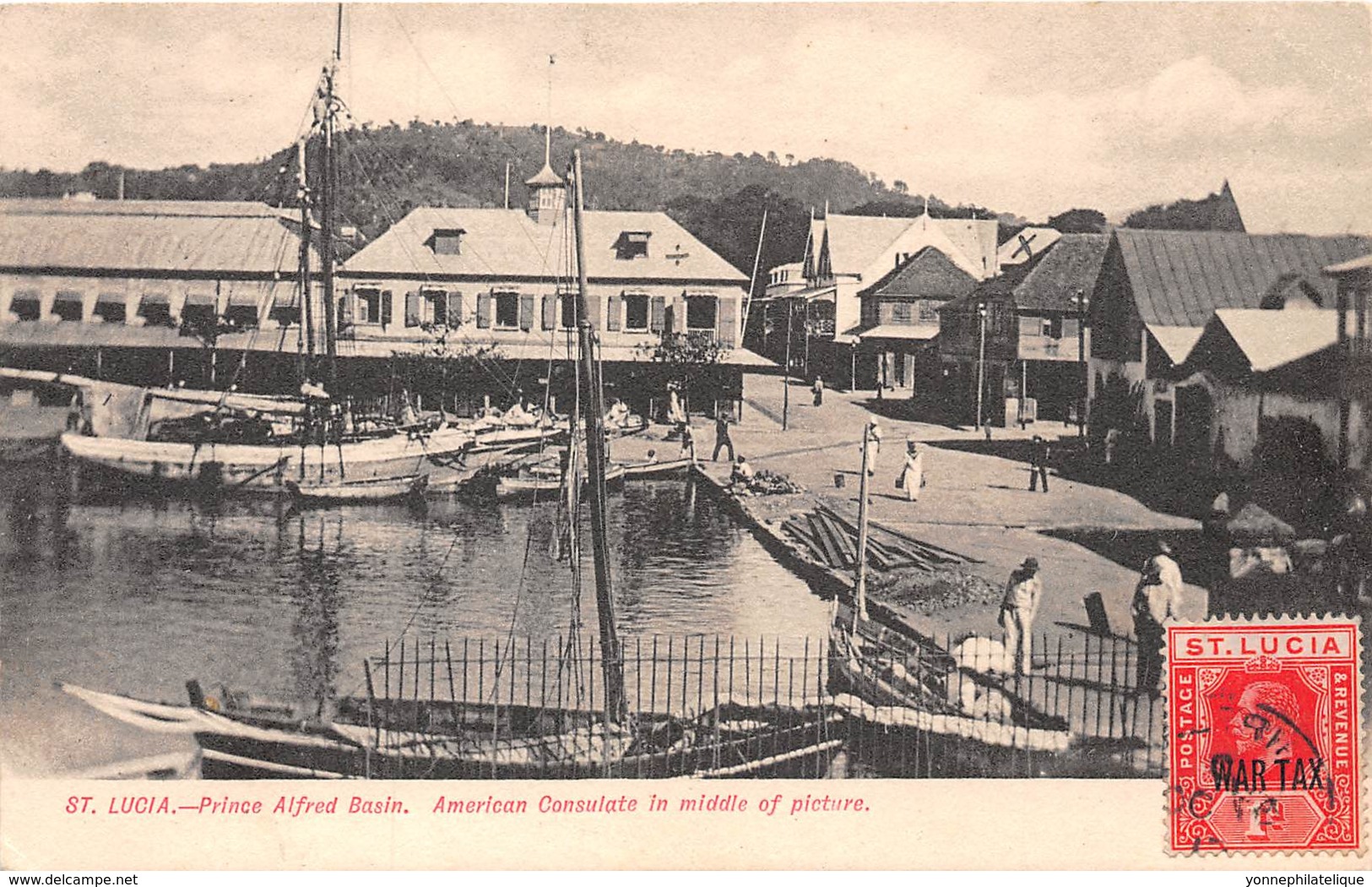 Sainte Lucie / 11 - Prince Alfred Basin - Saint Lucia