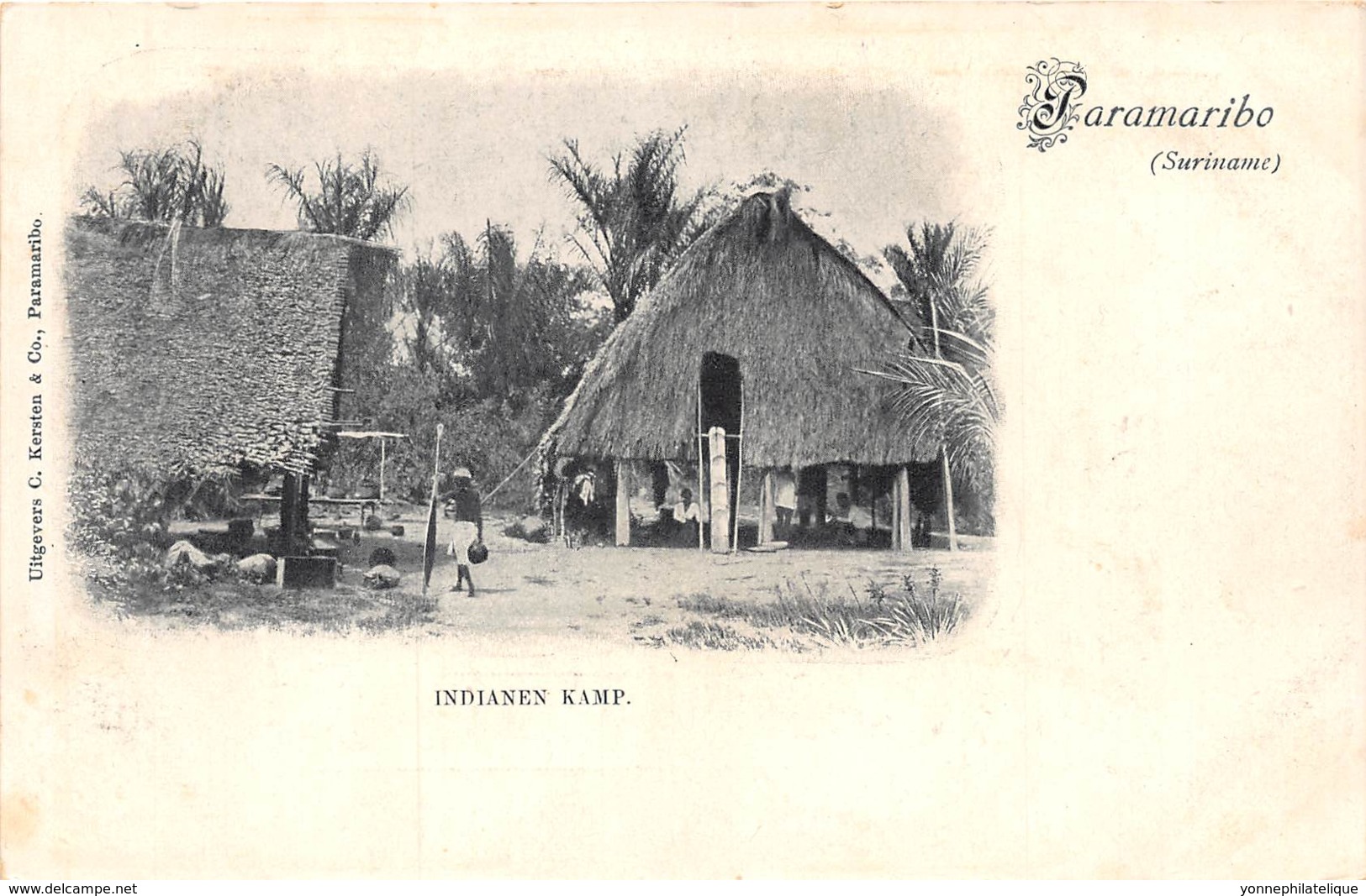 Surinam - Topo / 13 - Indianen Kamp - Surinam