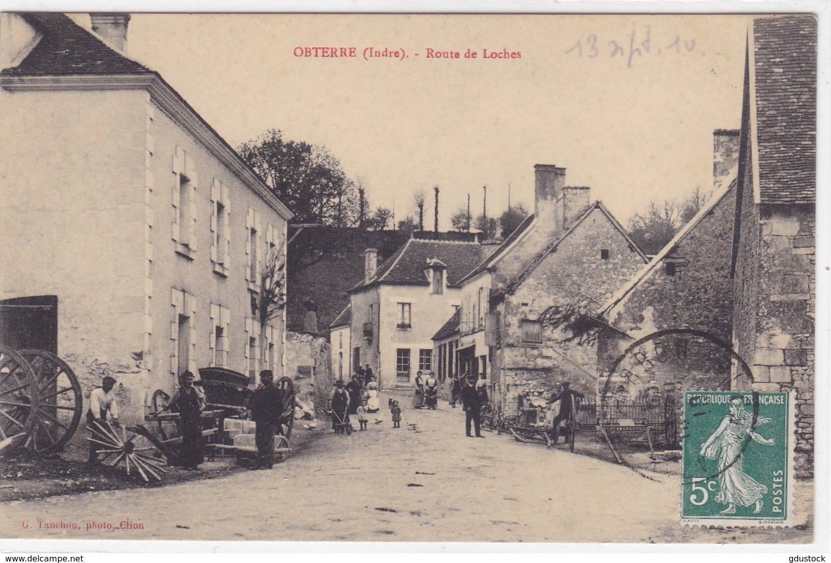 Indre - Obterre - Route De Loches - Autres & Non Classés