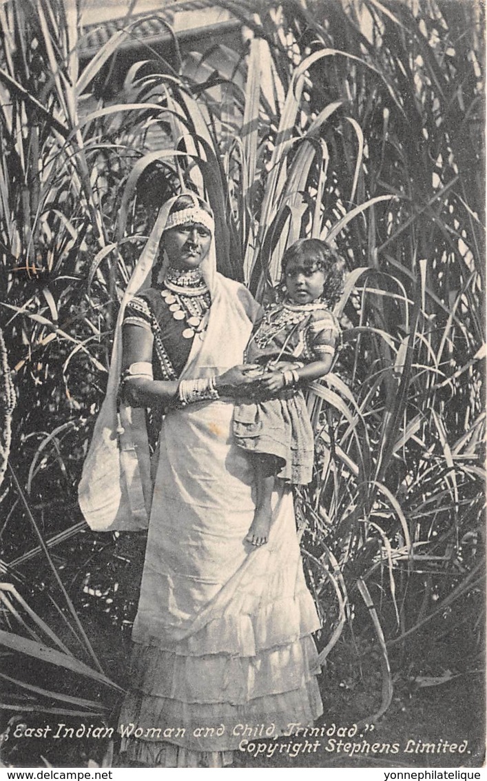 Trinidad - Ethnic / 05 - East Indian Woman And Child - Trinidad