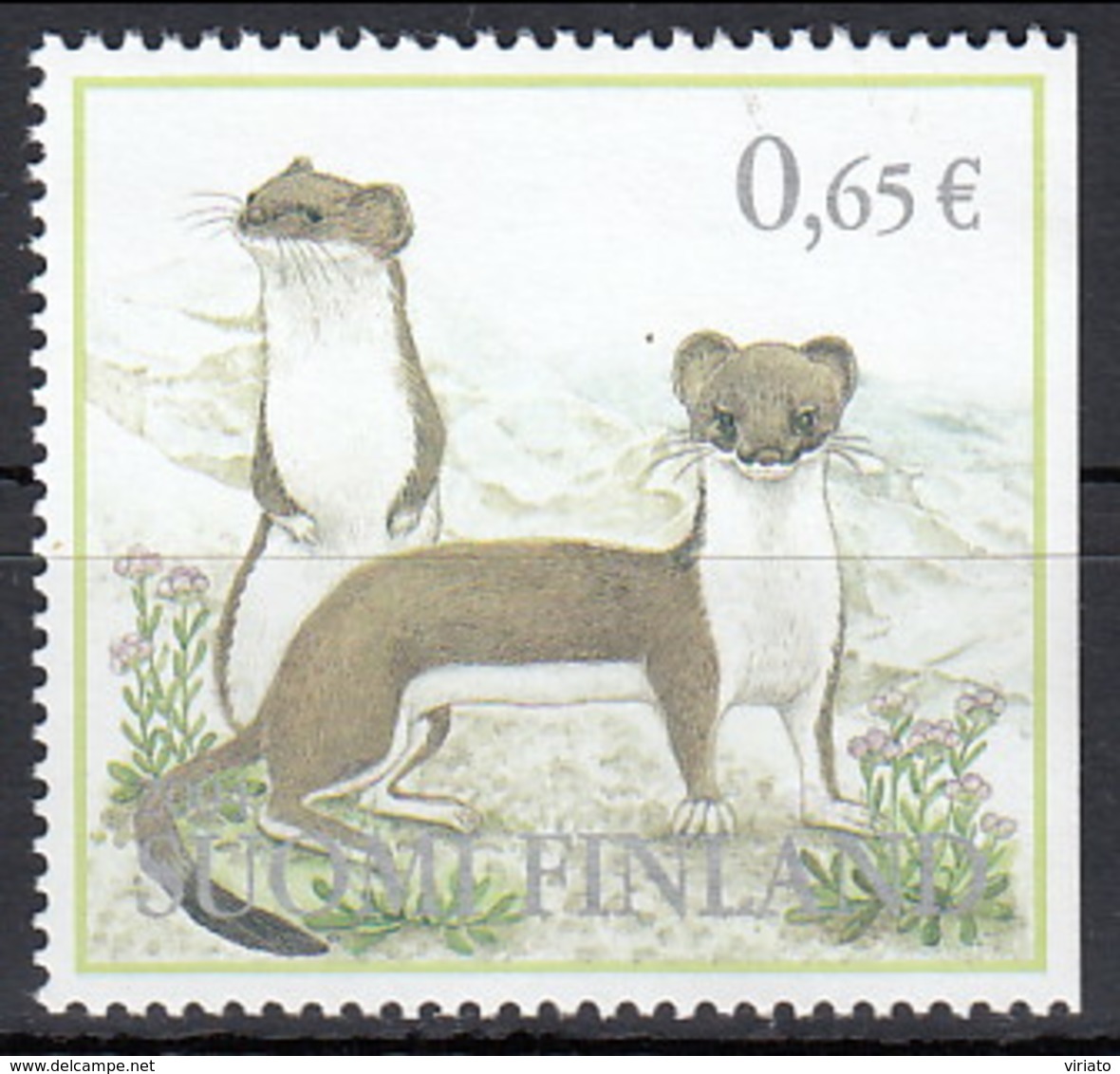 Finland 2004 (MNH) - Least Weasel (Mustela Nivalis) - Other & Unclassified