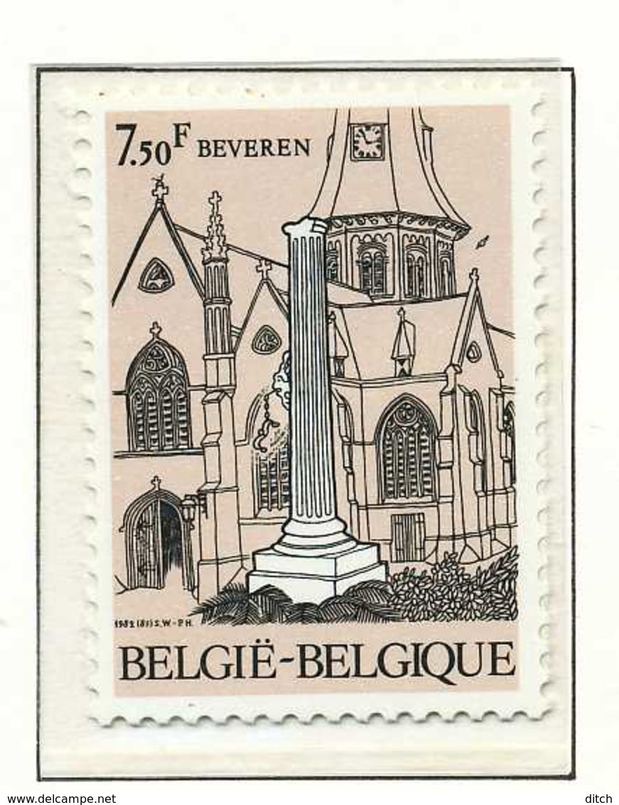 D - [152164]N° 2059, Tourisme, Pilori De Beveren, SNC - Neufs