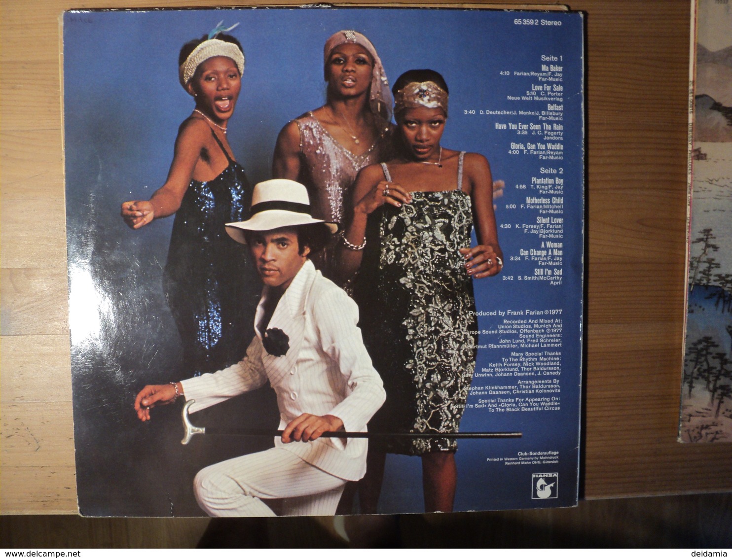 LOT DE DEUX 33 TOURS BONEY M. 1976 / 1977 HANSA 65 359 2 / CARRERE 67 131. MA BAKER / LOVE FOR SALE / BELFAST / HAVE YO - Disco, Pop