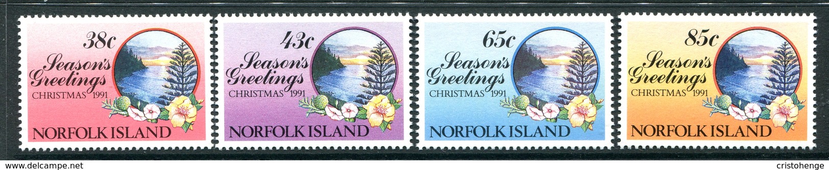 Norfolk Island 1991 Christmas Set MNH (SG 518-521) - Ile Norfolk