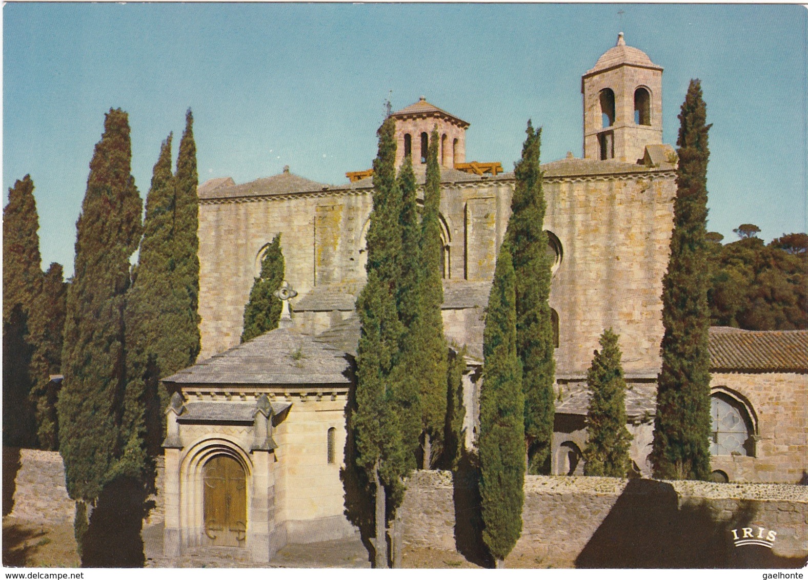 F11-015 NARBONNE - ABBAYE DE FONTFROIDE - CHEVET DE L'EGLISE ET CHAPELLE DU PERE JEAN - Narbonne