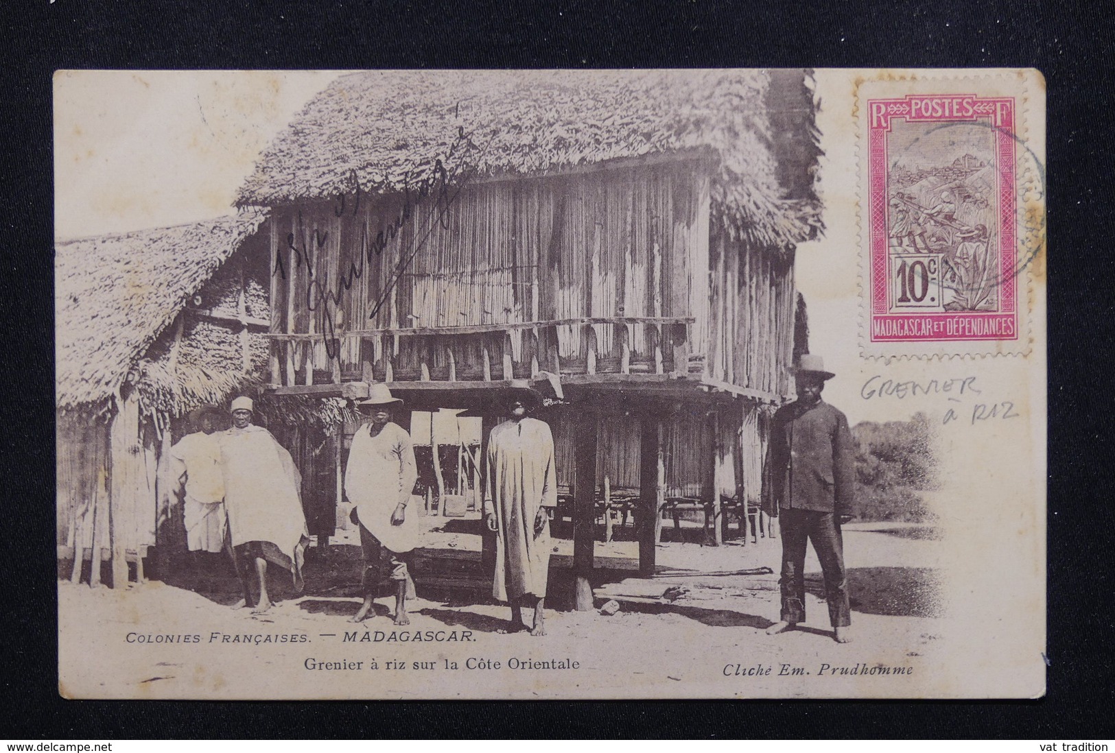 MADAGASCAR - Carte Postale Pour La France , Voir Cachets  - L 21730 - Lettres & Documents