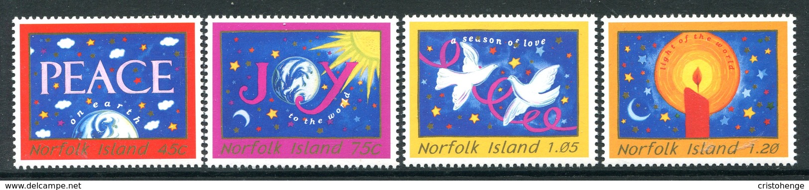 Norfolk Island 1998 Christmas Set MNH (SG 686-689) - Norfolk Island