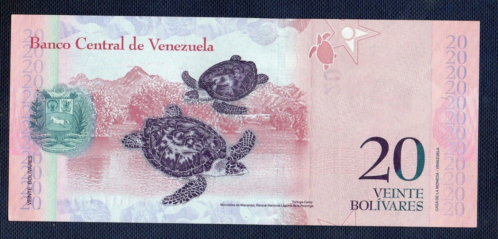 Venezuela 2014, 20 Bolívares (UNC) - Venezuela