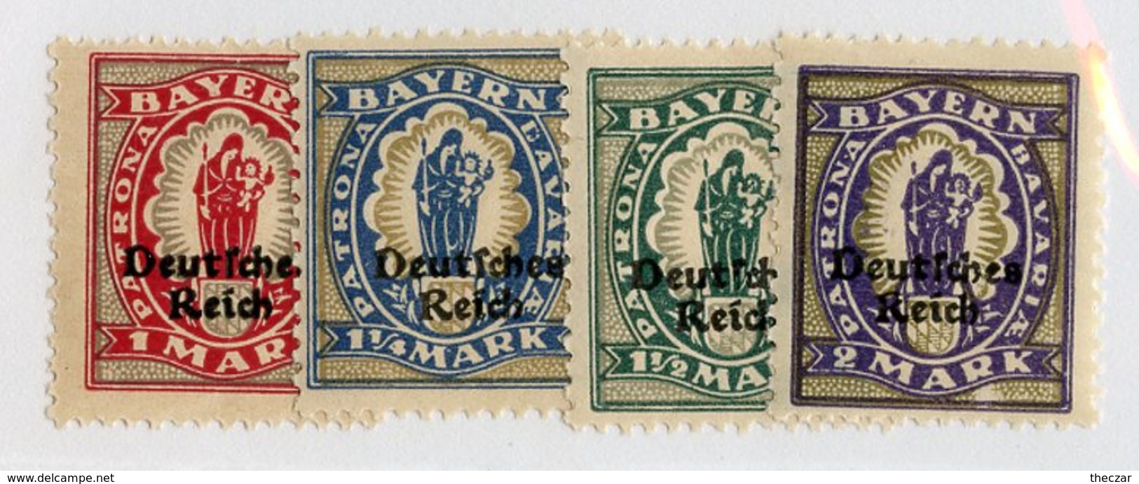 W-11941 Empire 1920 Mi.#129-32* Offers Welcome! - Unused Stamps